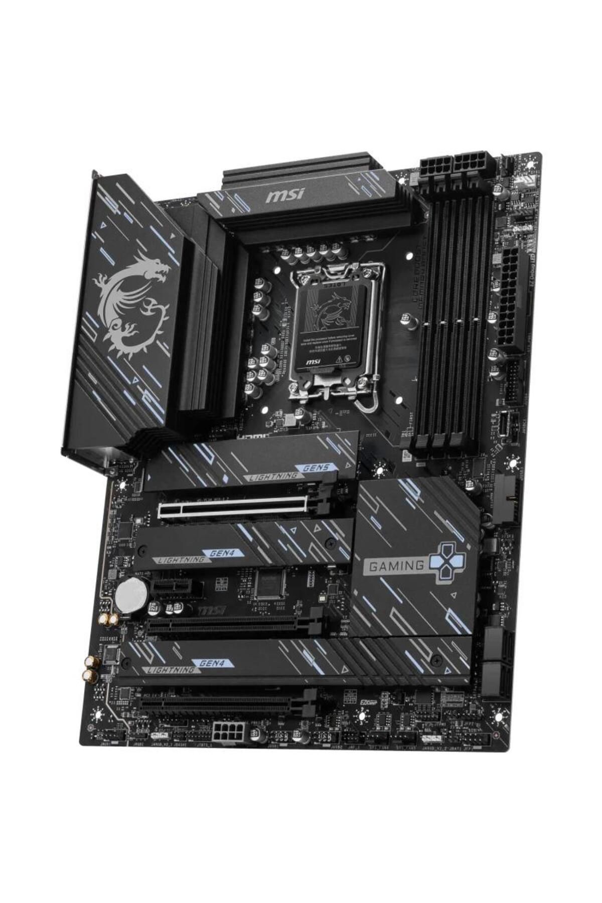 MSI-Placa de baza MSI Z890 GAMING PLUS WIFI, DDR5, ATX, LGA 1851, Intel Z890 4