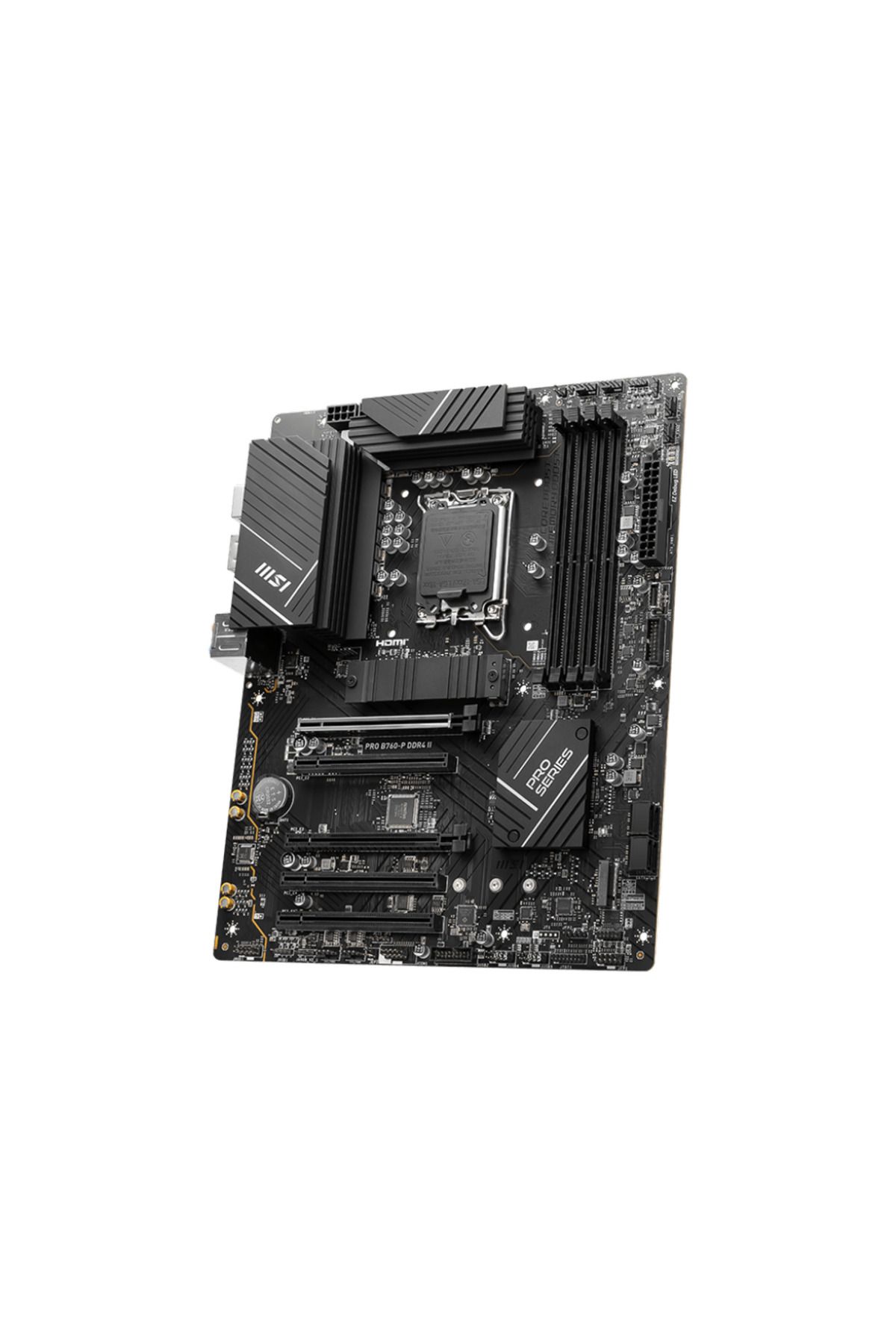 MSI-Placa de baza MSI PRO B760-P DDR4 II, Intel B760, LGA 1700, ATX 2