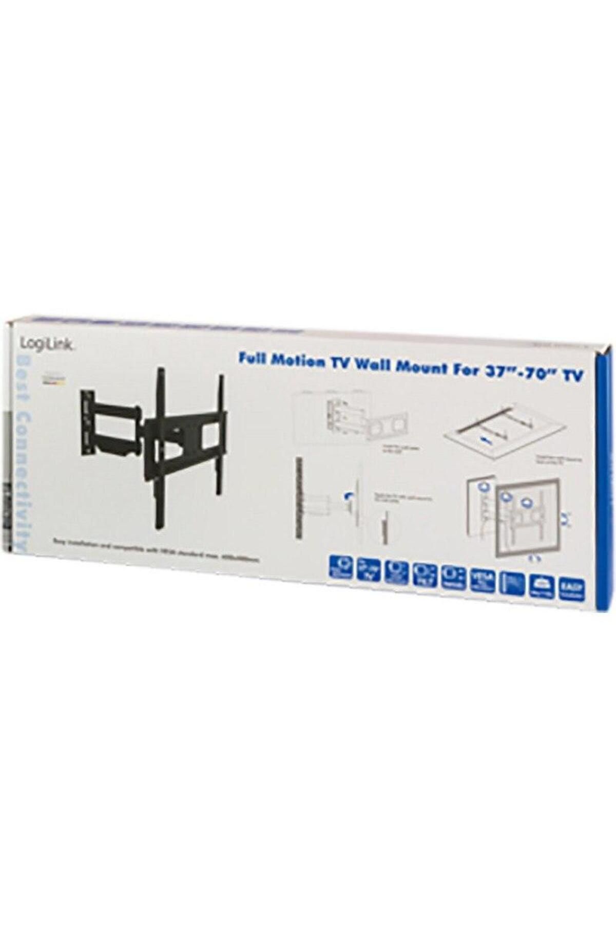 LogiLink-Logilink wall mount, for 1 flat TV/monitor, max. 70 inch diagonal, tilt, swivel 3