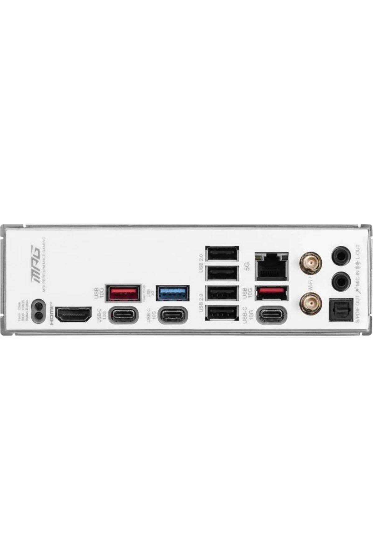 MSI-Motherboard MSI MPG B850 EDGE TI WIFI, AMD B850, AM5, DDR5, ATX 2
