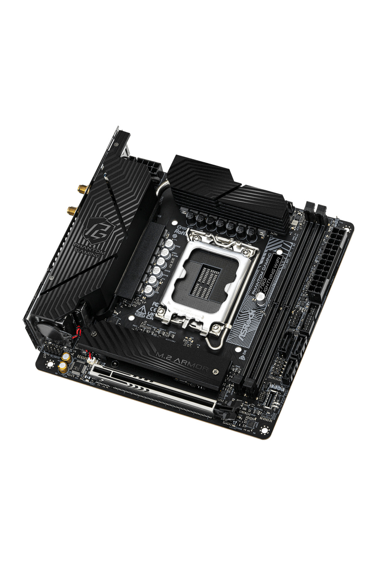 ASROCK-ASRock Z790I Lightning WiFi Motherboard, Intel Z790, LGA 1700, Mini-ITX 3