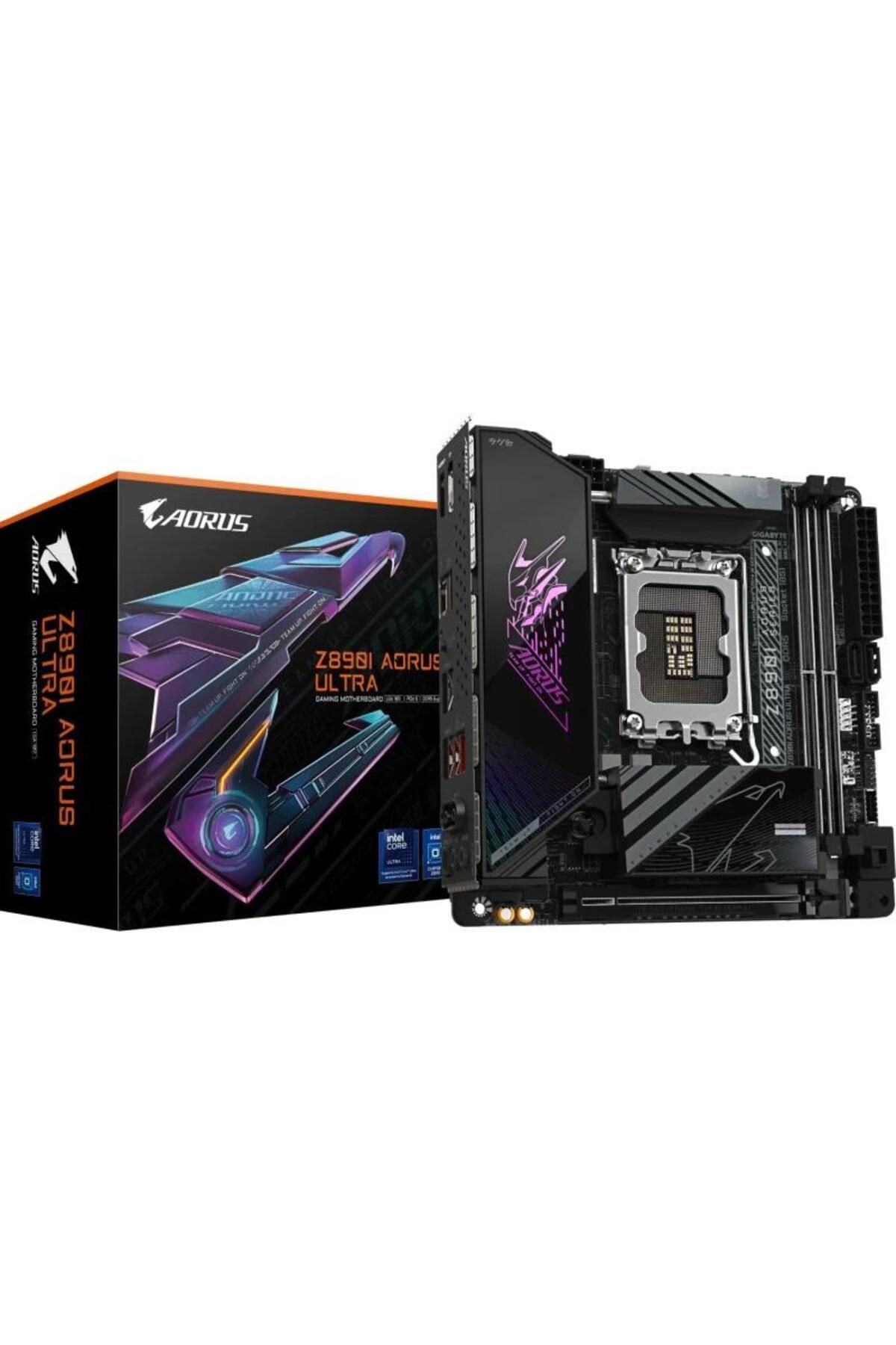Gigabyte-GIGABYTE Z890I AORUS ULTRA Motherboard, DDR5, mITX, LGA 1851, Intel Z890 5