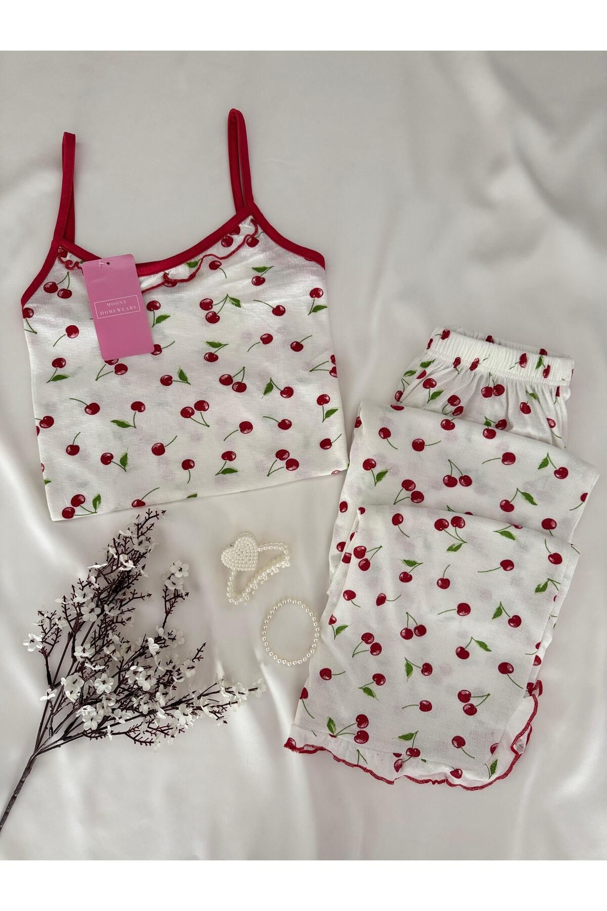 MH Moony Homewears-Redactum Skullus 2'Li Soft Pajama Set with Shorts 1