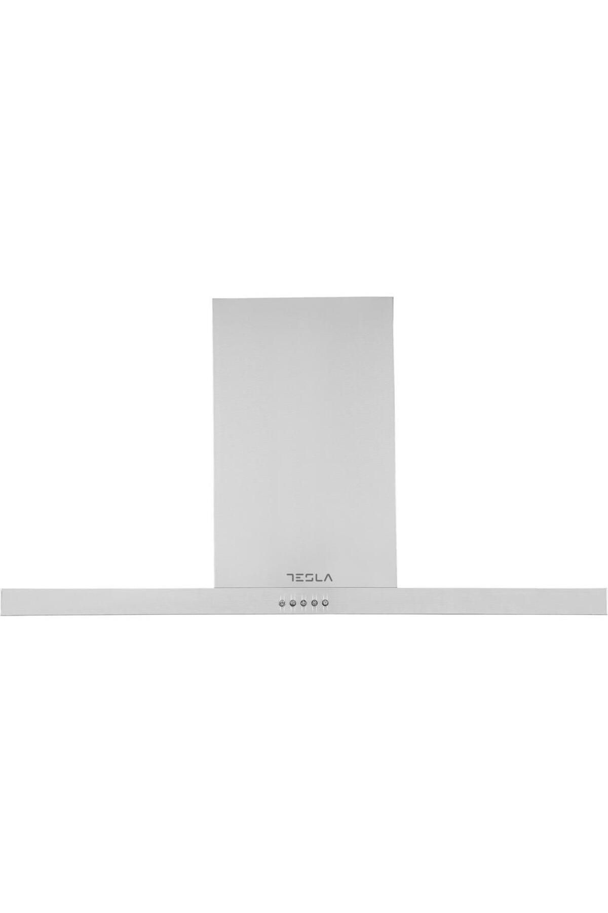 TESLA Hota Decorativa Tesla , In Forma De T, 630 Mc/h, 1 Motor 190w, 3 Trepte, Led 2x2w, 90cm, Clasa B - One Size