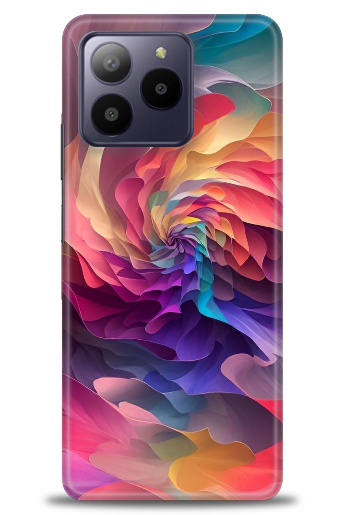 omix X7 İle Uyumlu HD Baskılı Kılıf - Karışık Seri - 553