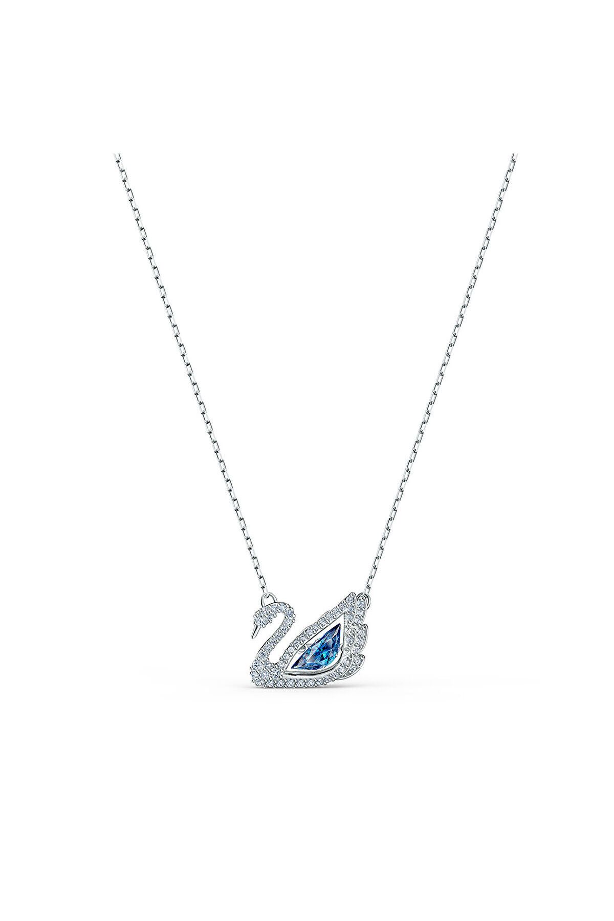 Swarovski 5533397 Kolye Dancing Swan-necklace Czfu-rhs Anni
