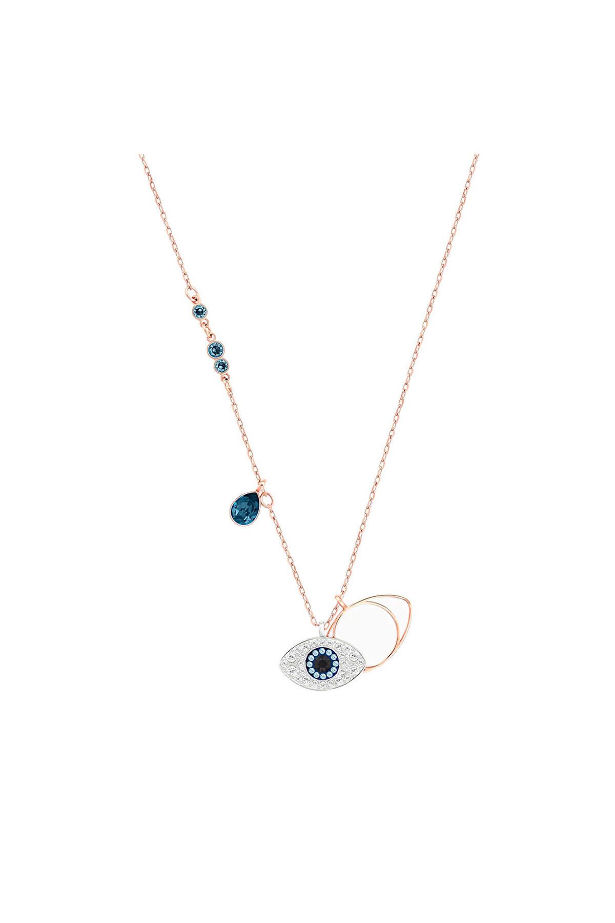 Swarovski 5172560 Kolye Duo:pendant Evil Eye Dmul/mix