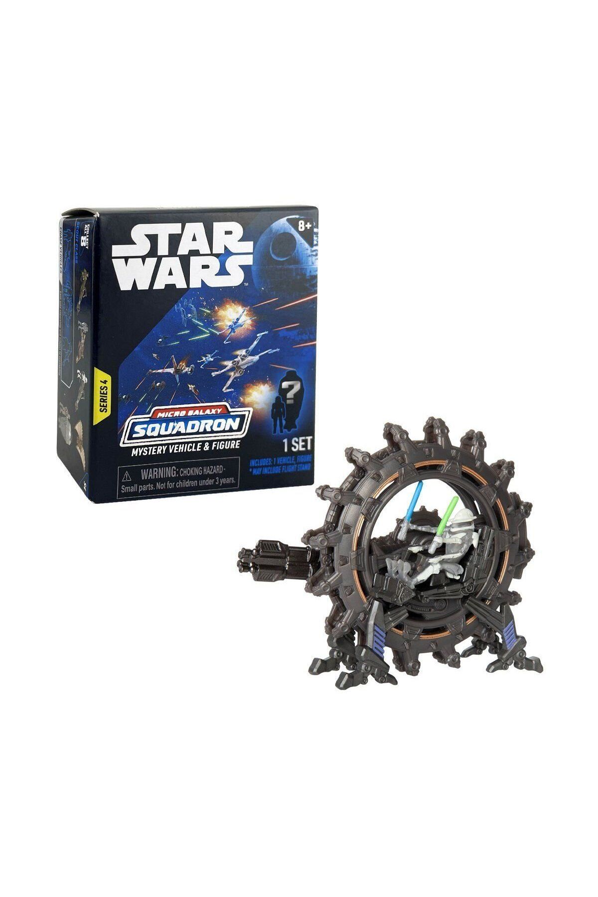 NECO TOYS SW J0032-4 StarWars Mikro Figür ve Araç Mini Sürpriz Paket Asorti Seri-4 12li