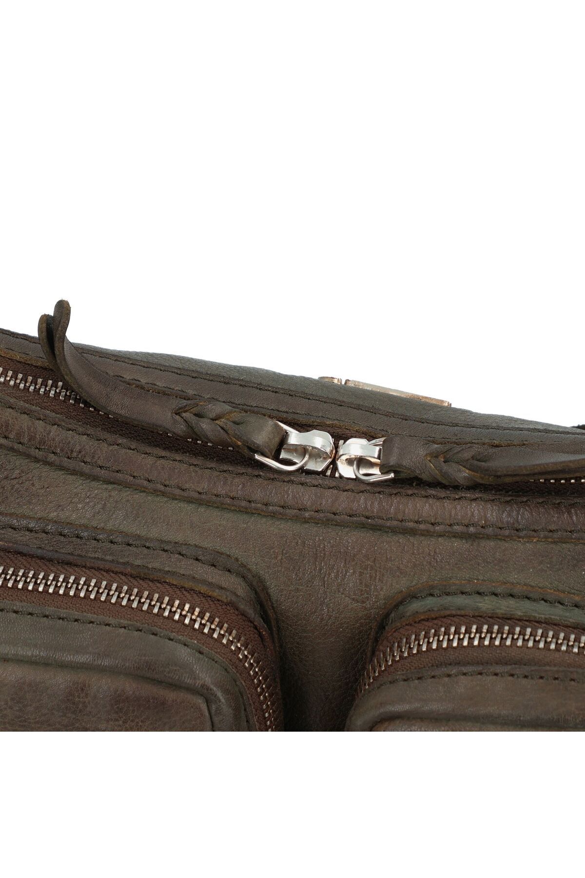 Taschendieb Wien-Salvatorianerplatz Umhängetasche Leder 24 Cm 4