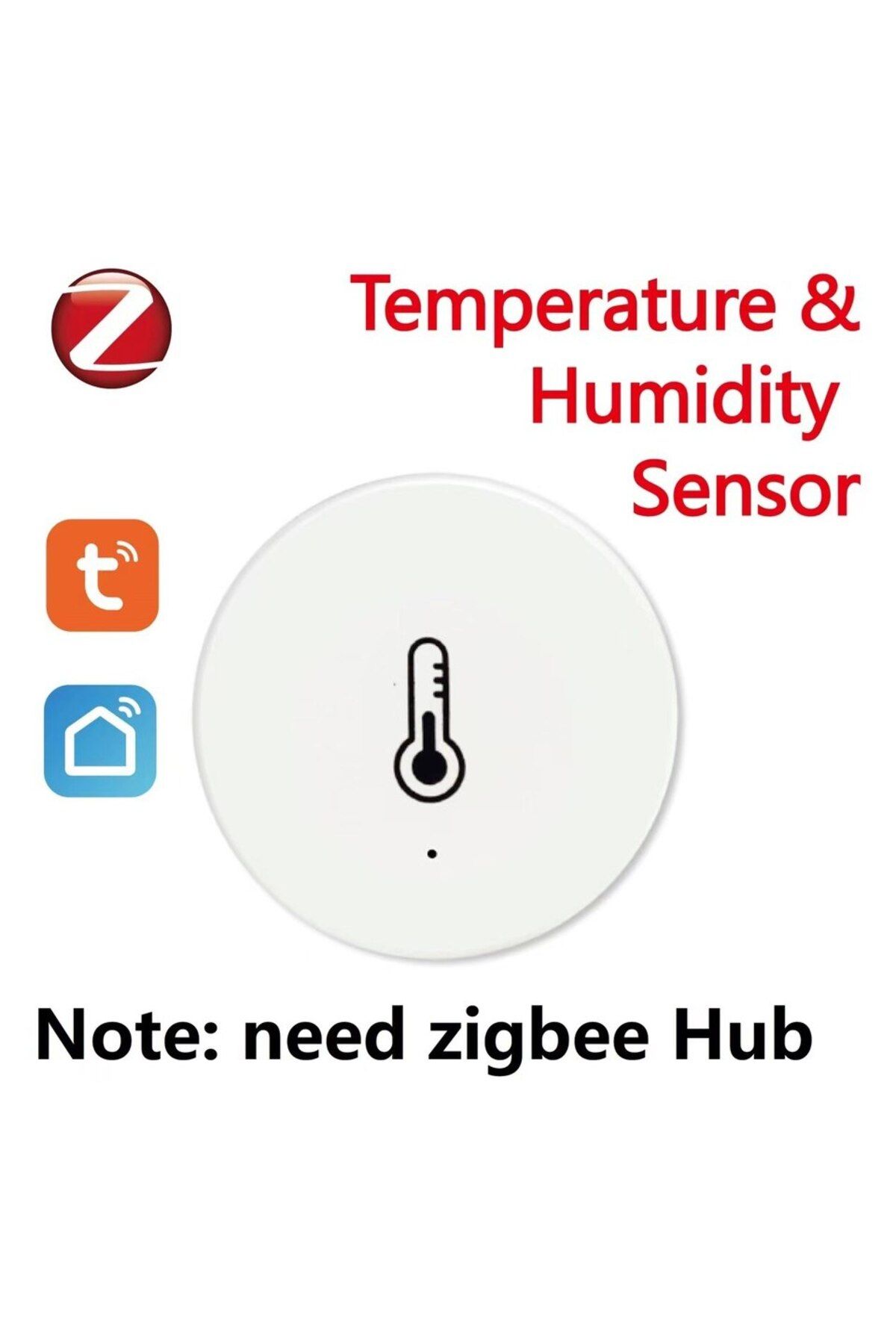 Choice-جهاز استشعار درجة الحرارة والرطوبة TH03Z Tuya ZigBee Mini للتحكم عن بعد في المنزل الذكي يعمل مع Gateway Alex 1