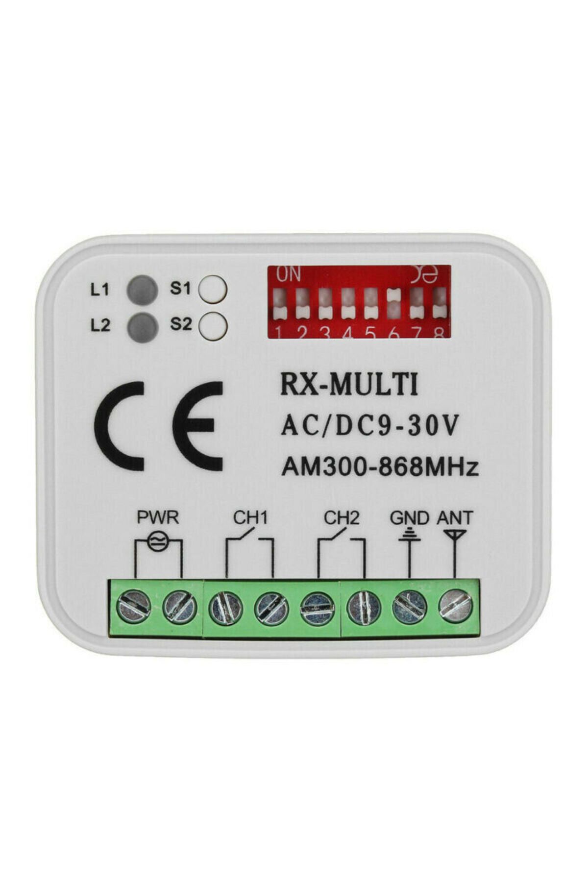 KUANGZIPENG-Receiver Remote Control Switch Receiver 300-868mhz 433mhz Receiver Universal Ac/dc 9-30v For Garage 1