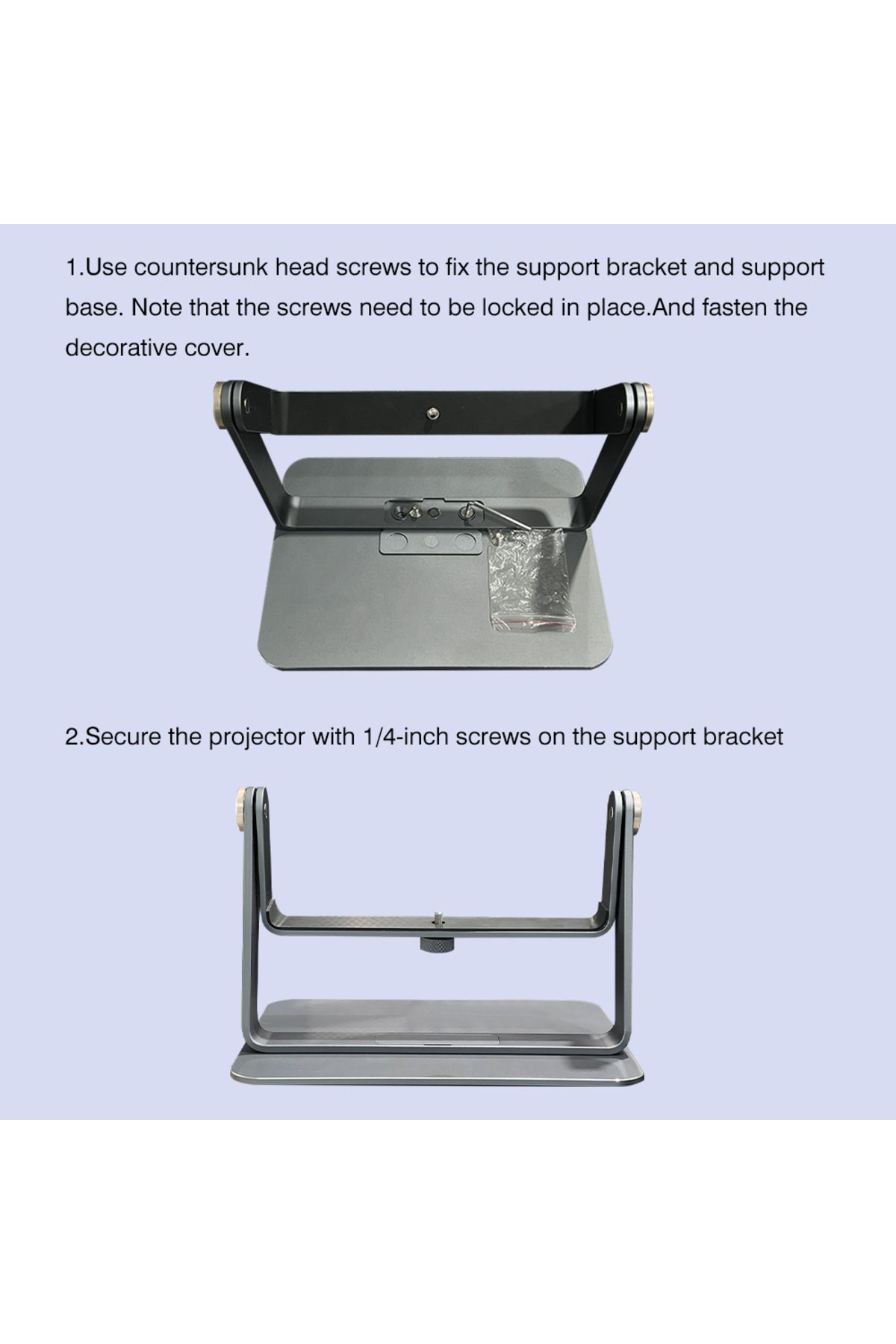 Choice-Universal For Vidda Pan Tilt D6 Projector Bracket 360 ° Omni Directional Desktop Pan Tilt Bracket... 6