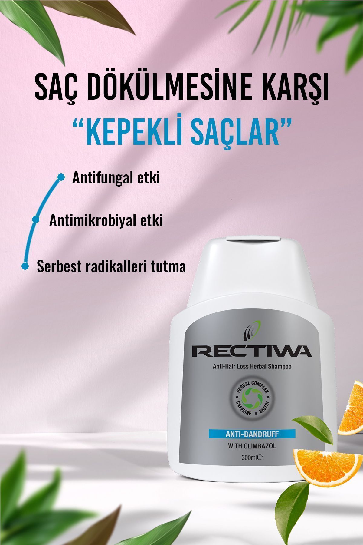 Rectiwa-300ml*3 Pieces Shampoo Set with Bran 2