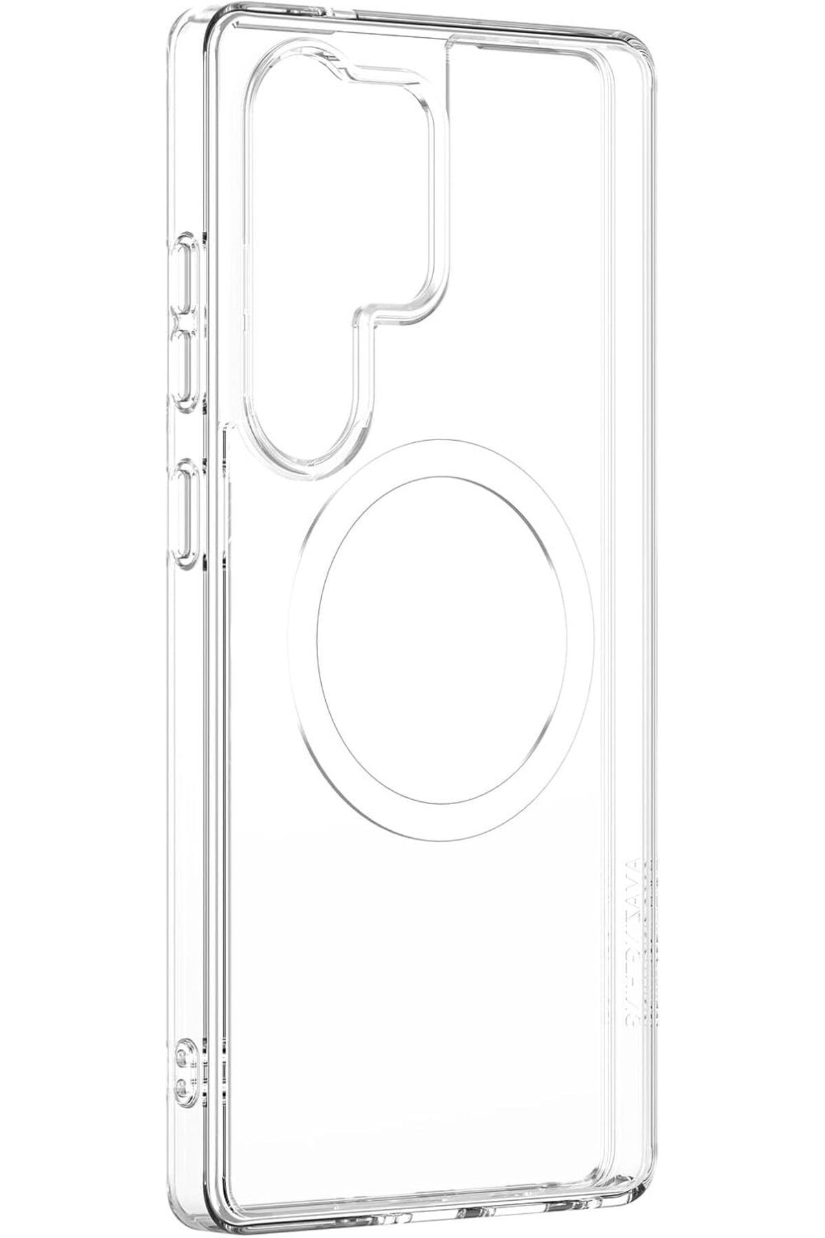 Amazingthing-غطاء حماية Minimal MAG لهاتف Samsung Galaxy S25 ULTRA متوافق مع MagSafe - شفاف 2
