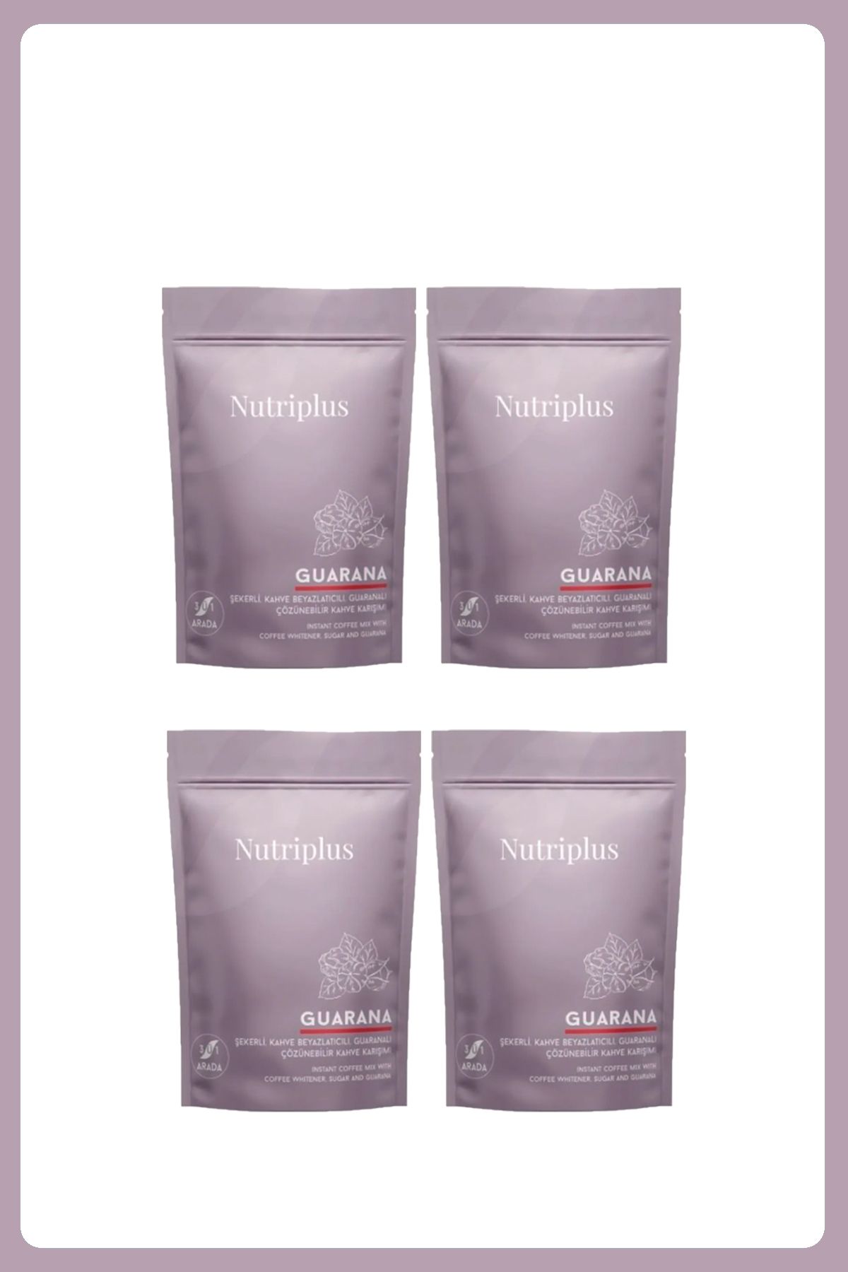 Farmasi 4'Lü Nutriplus Guarana 3'ü 1 Arada Kahve 17.6 gr - 15 Adet