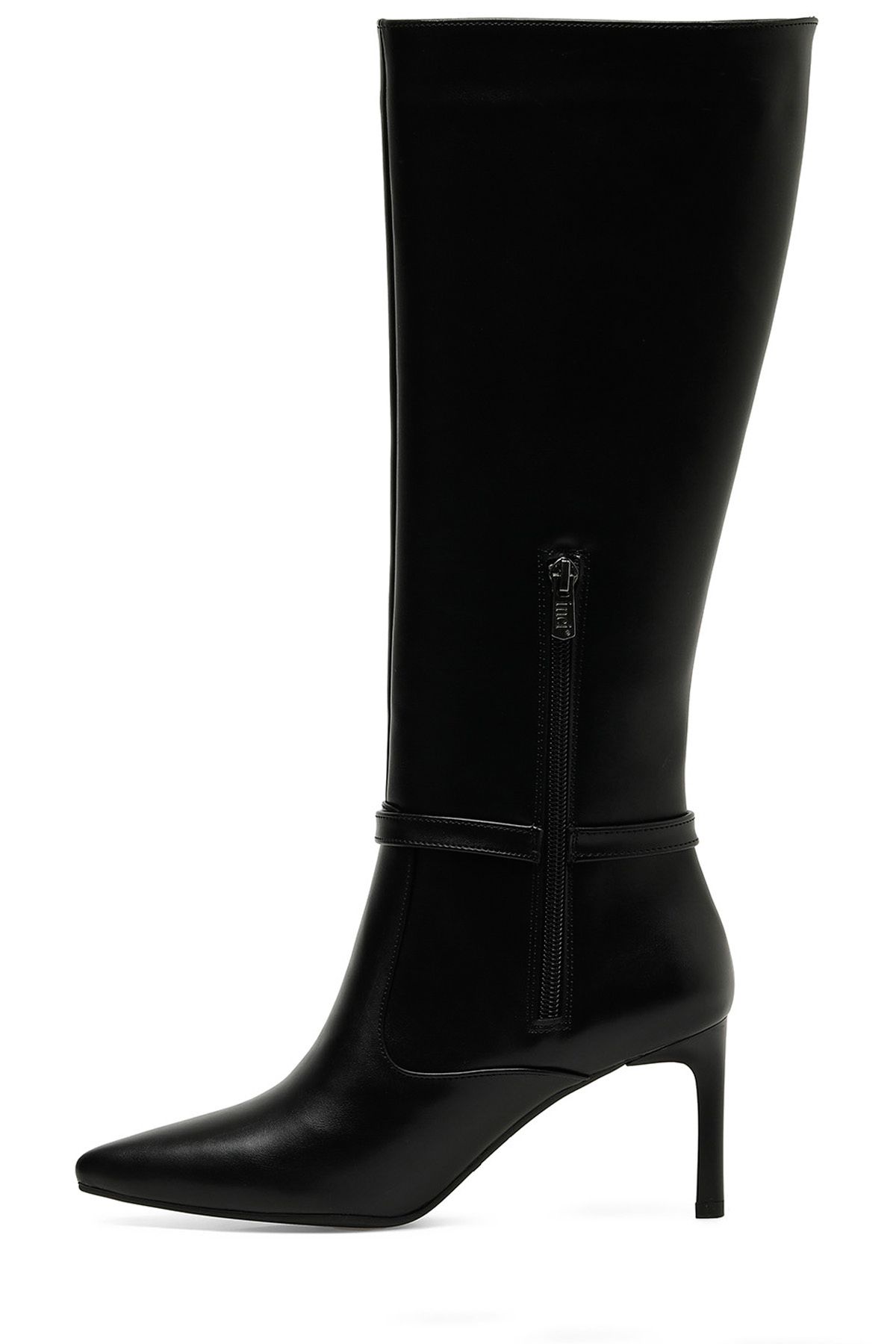 İnci-INCI DELIT 3PR Schwarze Stiefel mit Absatz für Damen 3