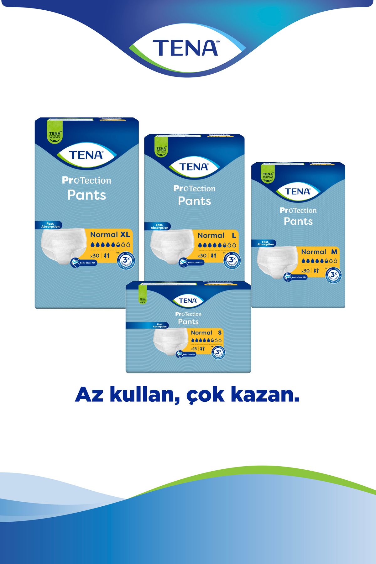 TENA-5.5 Drop Proskin Pants Absorbent Panties Large (Large Size) 30 Pieces 5