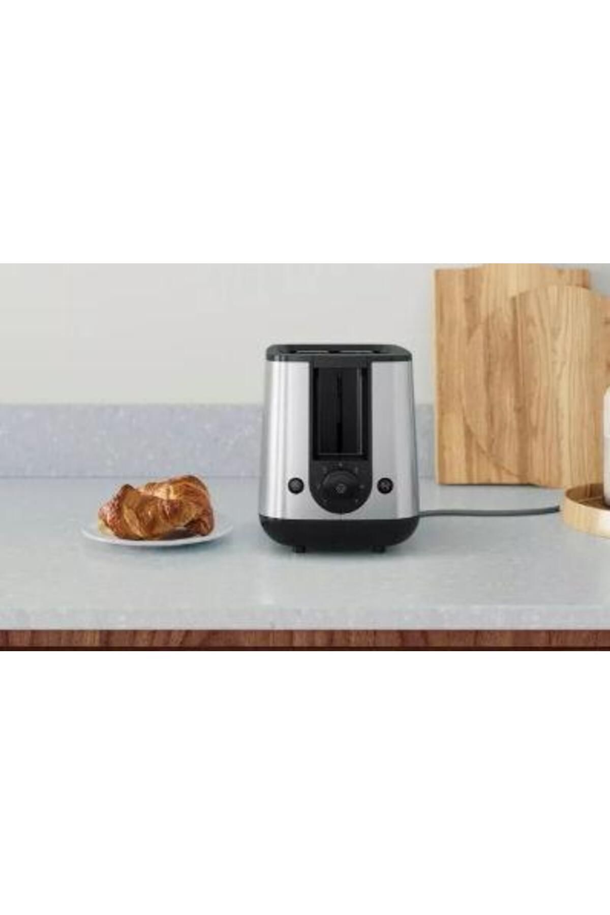 Electrolux-Electrolux Create 3 Toaster E3T1-3ST, 800 W, 2 slices, 7 temperature settings (Silver) 3
