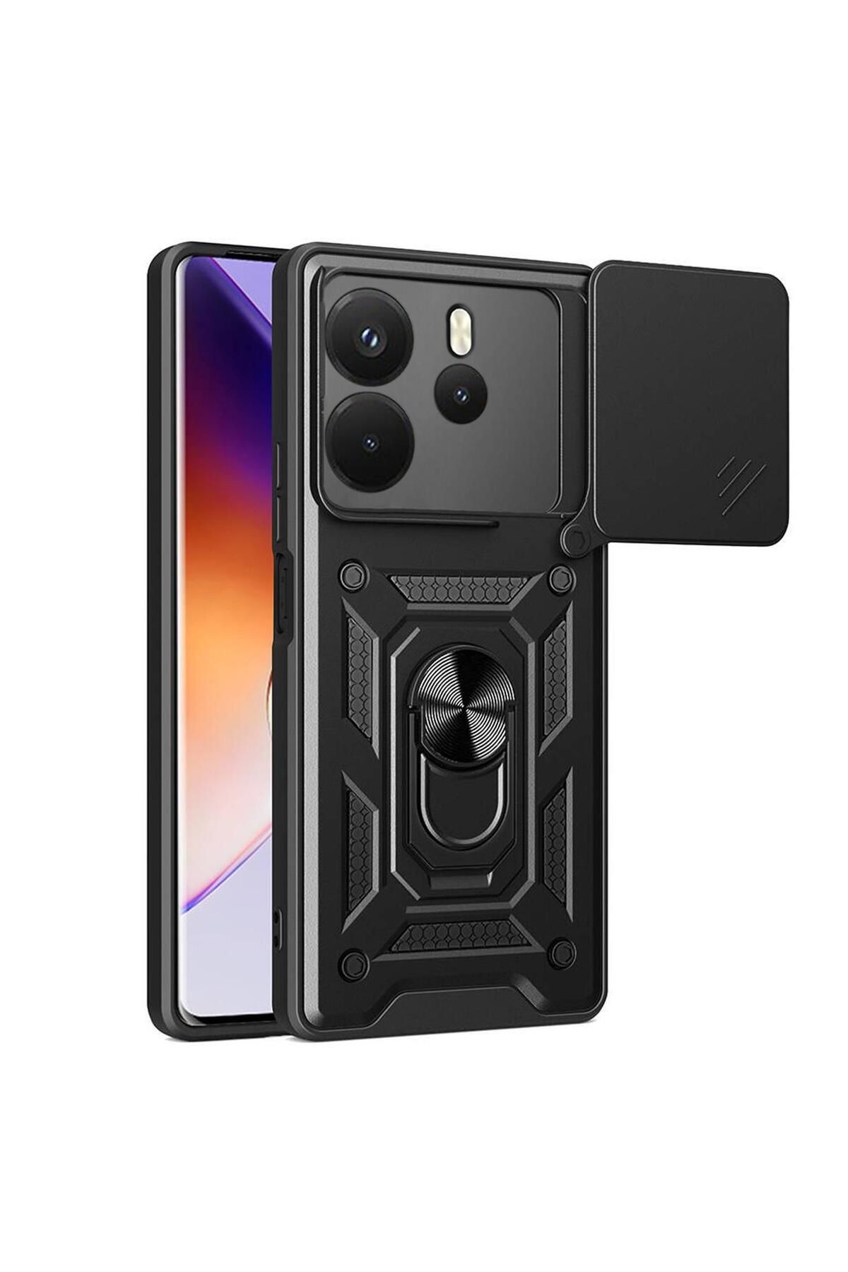 Microsonic Xiaomi Redmi Note 14 4G Kılıf Impact Resistant Siyah