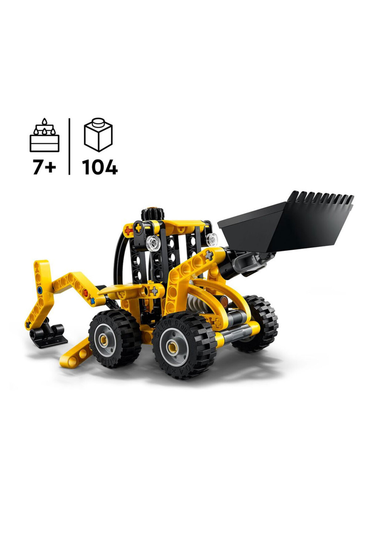 LEGO-Technic Backhoe Loader 42197 2