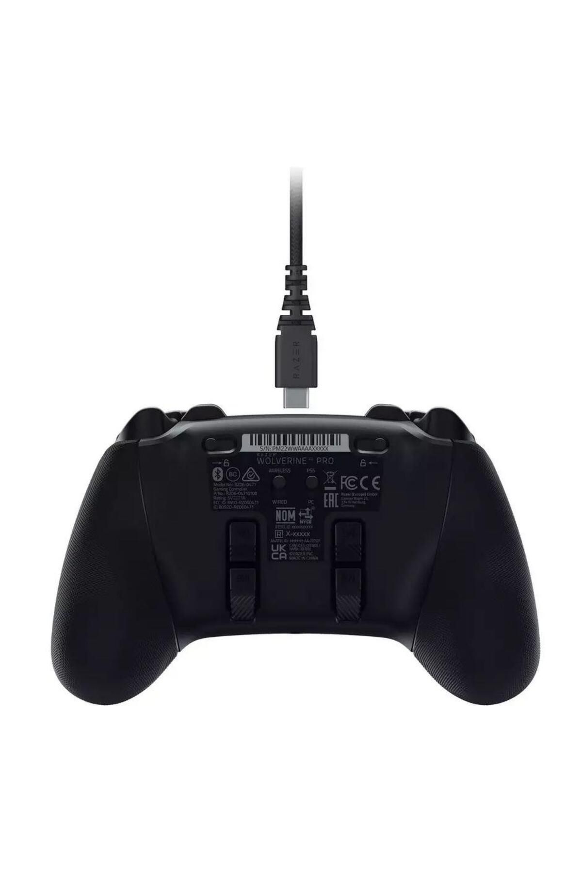RAZER-Controller Razer Wolverine V2 Pro, iluminat, pentru Playstation, PC (Negru) 5