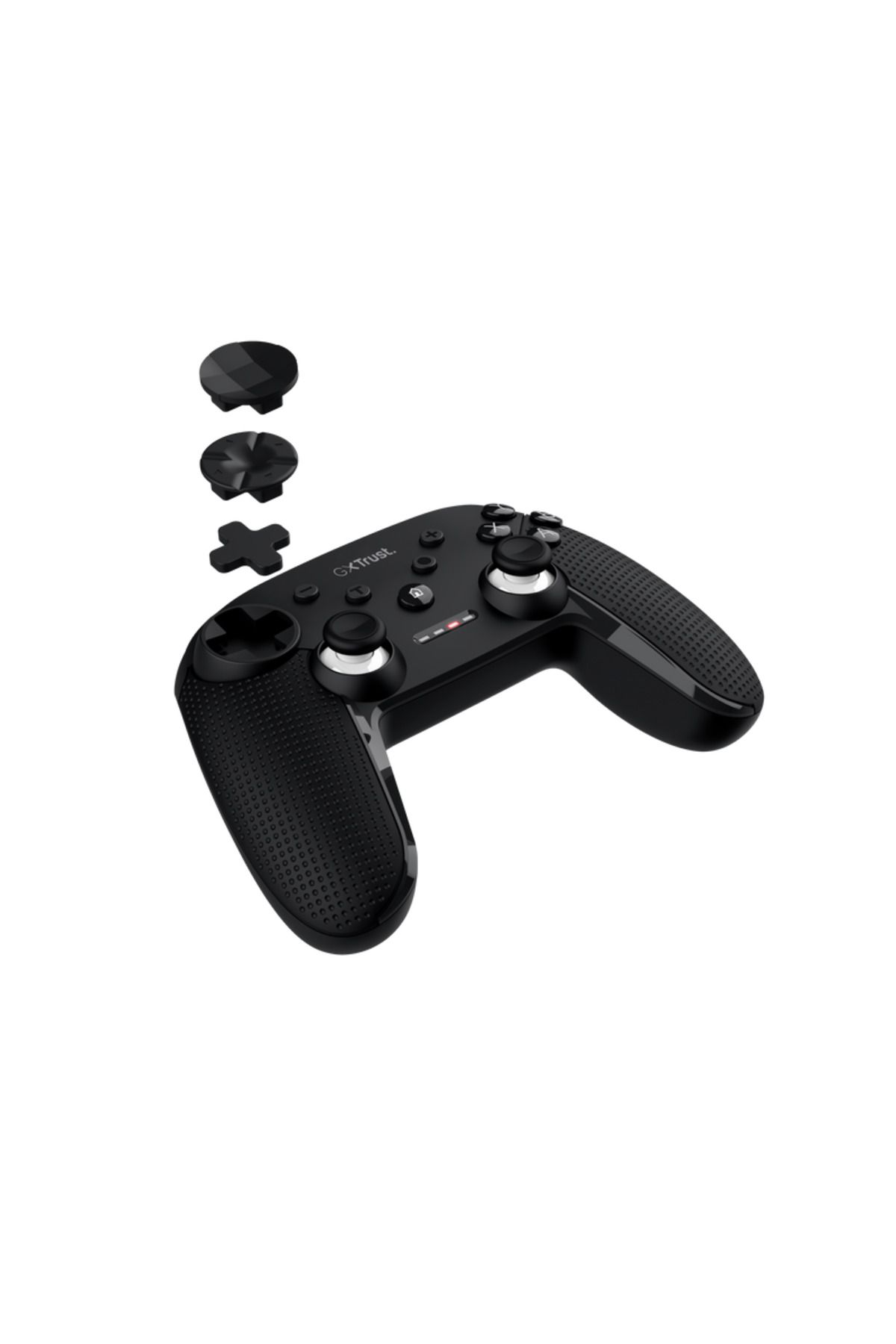 Trust-Trust GXT WS 542 Muta Wireless Controller, Bluetooth/USB/2.4GHz, Multiplatform, Vibration (Black) 1