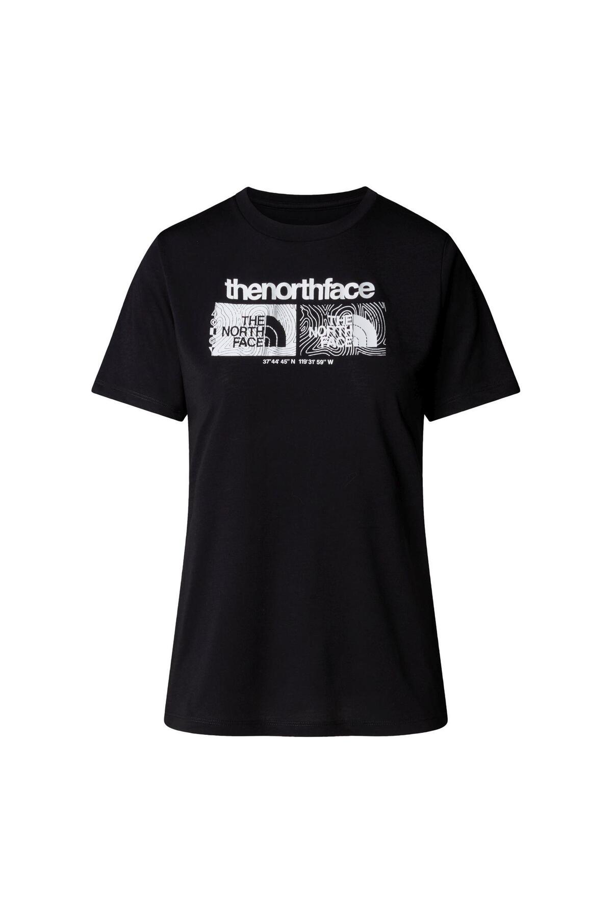 نورث فیس تی شرت زنانه طرح بنیاد طرح گرافیکی ۱ NF0A8BRZJK31 مشکی-XS