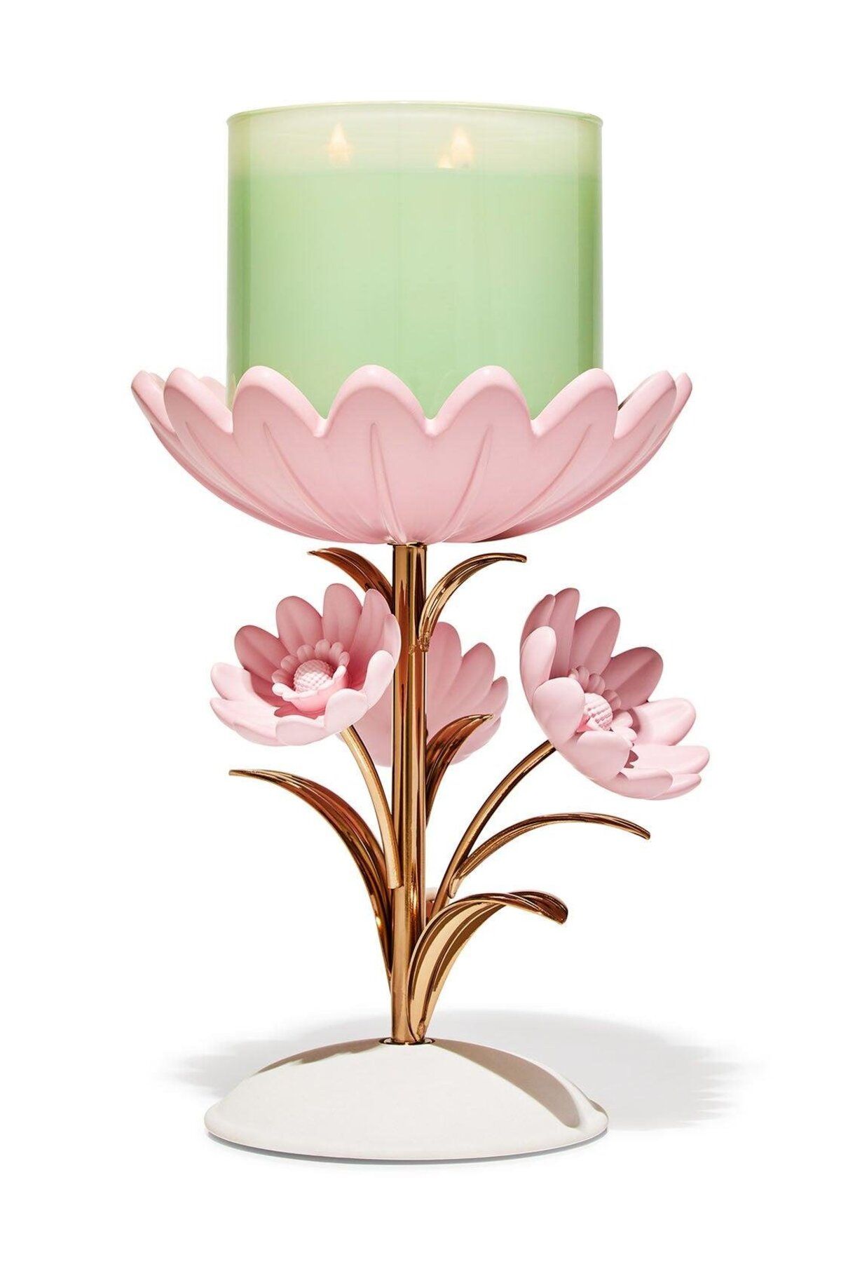 Metal Flower Pedestal / Büyük Mumluk