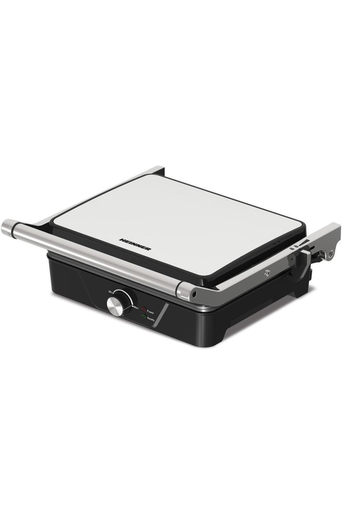 Heinner-Grill electric Heinner GrillChef HEG-K2000CP, 2000 W, Placi fixe cu invelis antiaderent 1