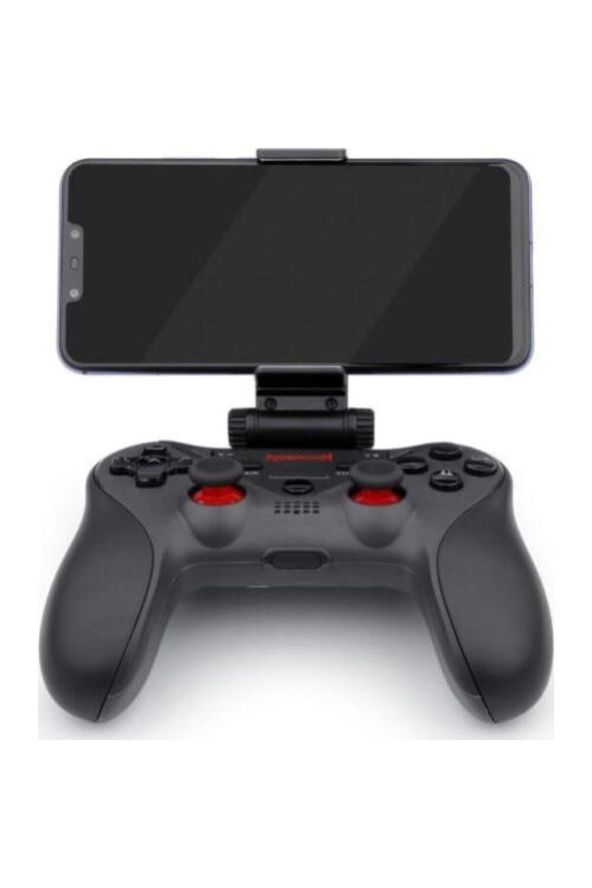 REDRAGON-Gamepad Redragon, Cu suport smartphone, Fara fir, Negru/Rosu 2