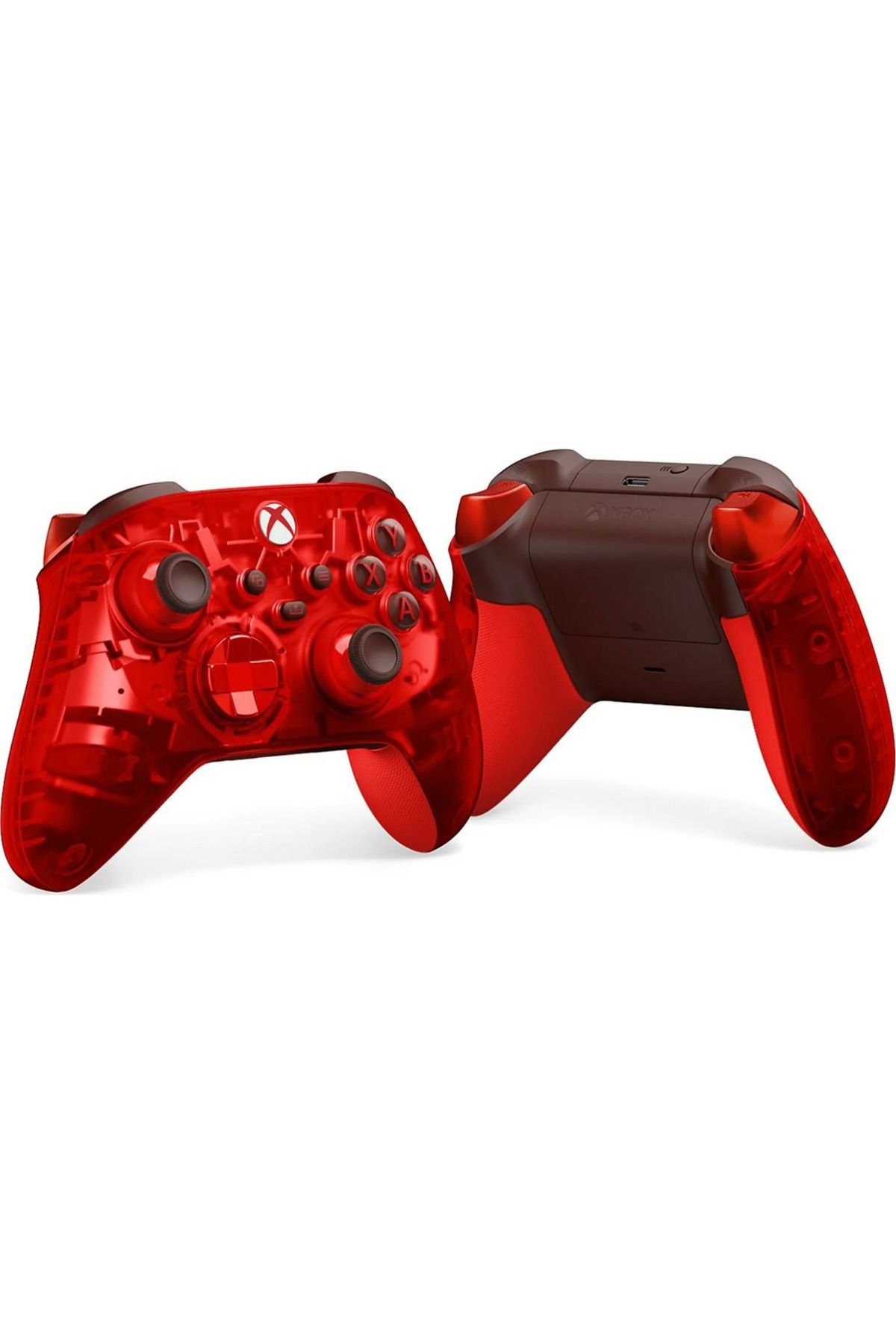 MICROSOFT-Controller Wireless Microsoft Xbox Series X/S, Pulse Cipher Special Edition (Rosu/Transparent) 4