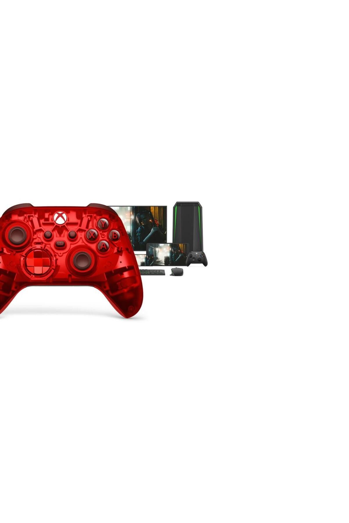 MICROSOFT-Controller Wireless Microsoft Xbox Series X/S, Pulse Cipher Special Edition (Rosu/Transparent) 7