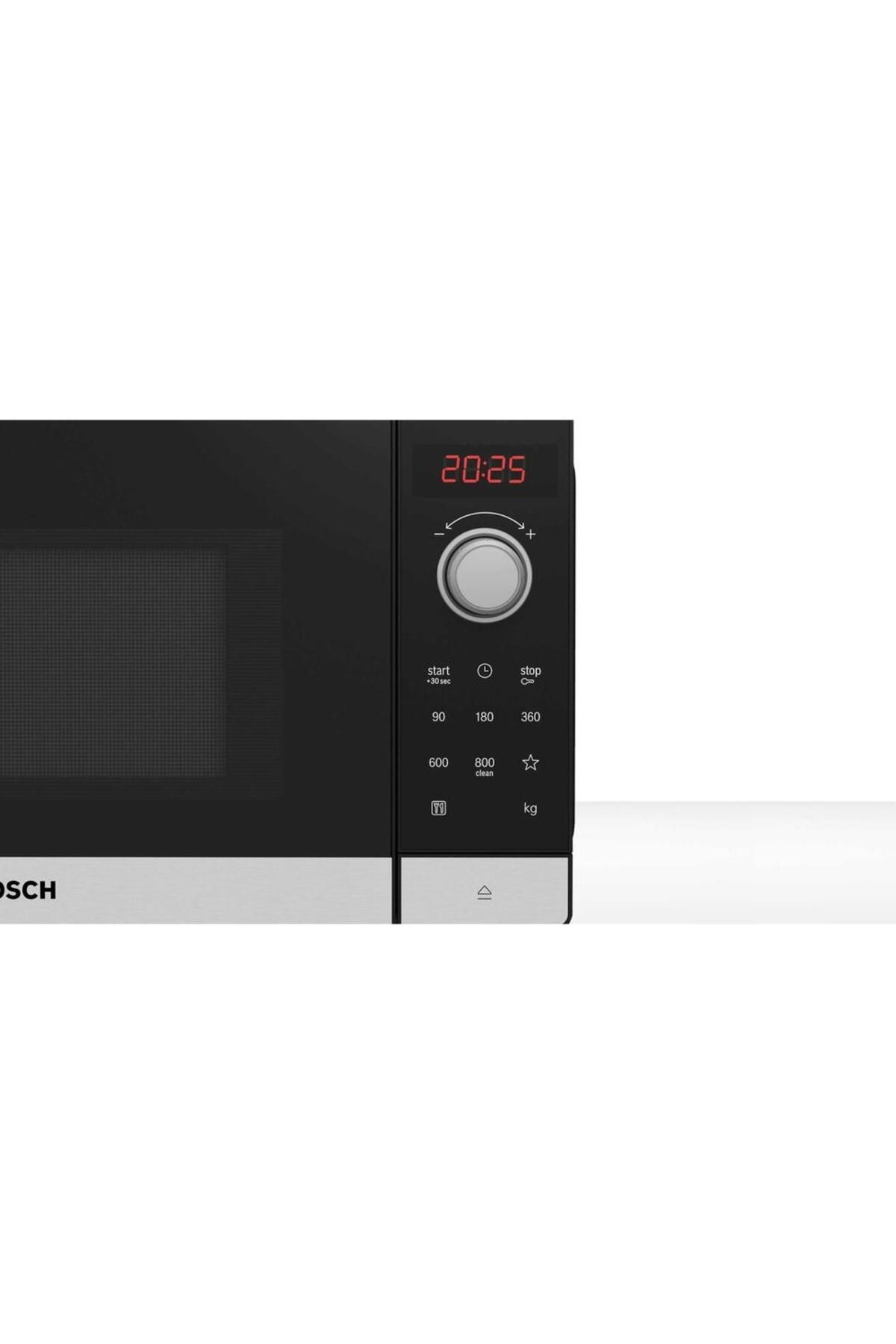 Bosch-Cuptor cu microunde Bosch FFL023MS2, 800 W, 20 l, Otel inoxidabil (Negru/Gri) 3