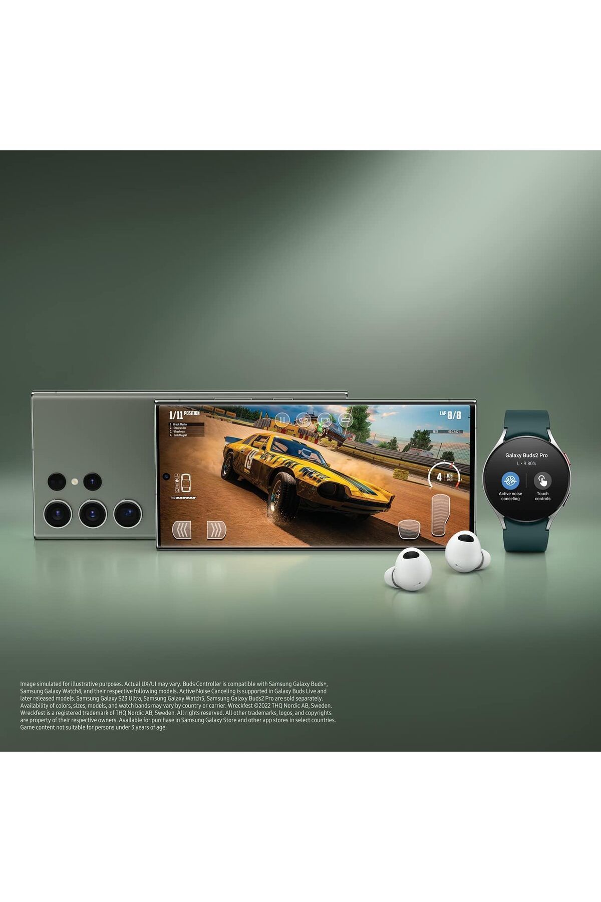 Samsung-هاتف جالاكسي S23 ألترا، ذاكرة وصول عشوائي (RAM) سعة 12 جيجابايت وذاكرة تخزين سعة 512 جيجابايت، لون لافندر، إصدار عالمي، يدعم تقنية الجيل الخامس، بشريحتي اتصال. 7