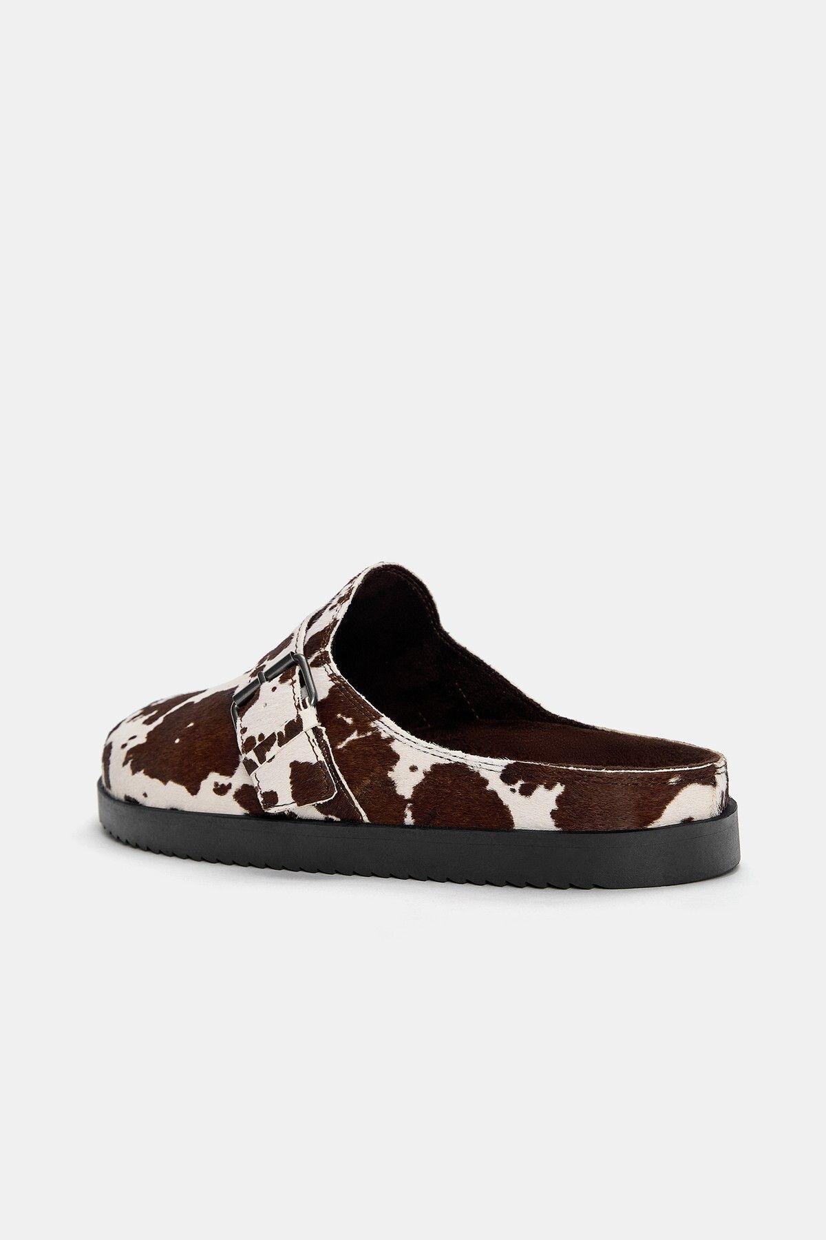 Pull & Bear-Cow leather clogs 5