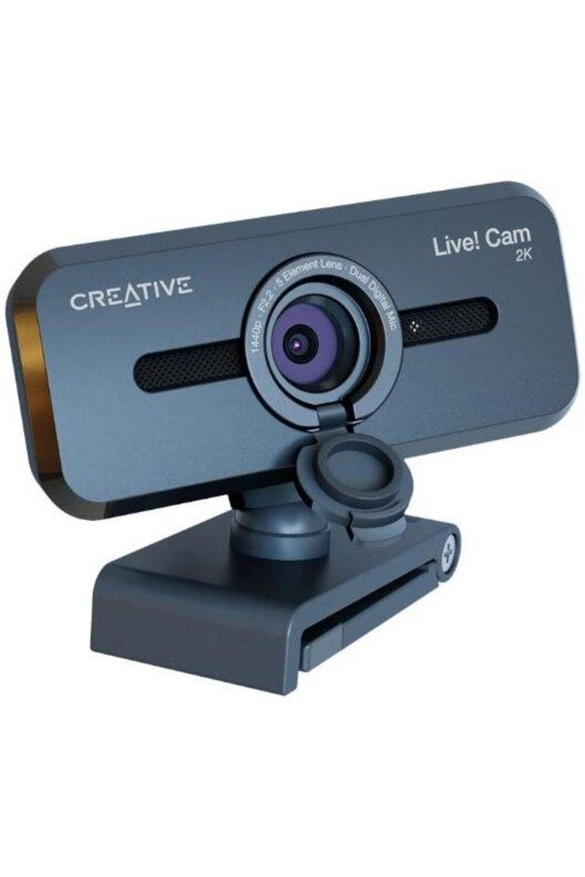 CREATIVE-Camera web CREATIVE LIVE! CAM SYNC V3 2K QHD, Zoom Digital 4X, filmare la 95, 2 microfoane 6