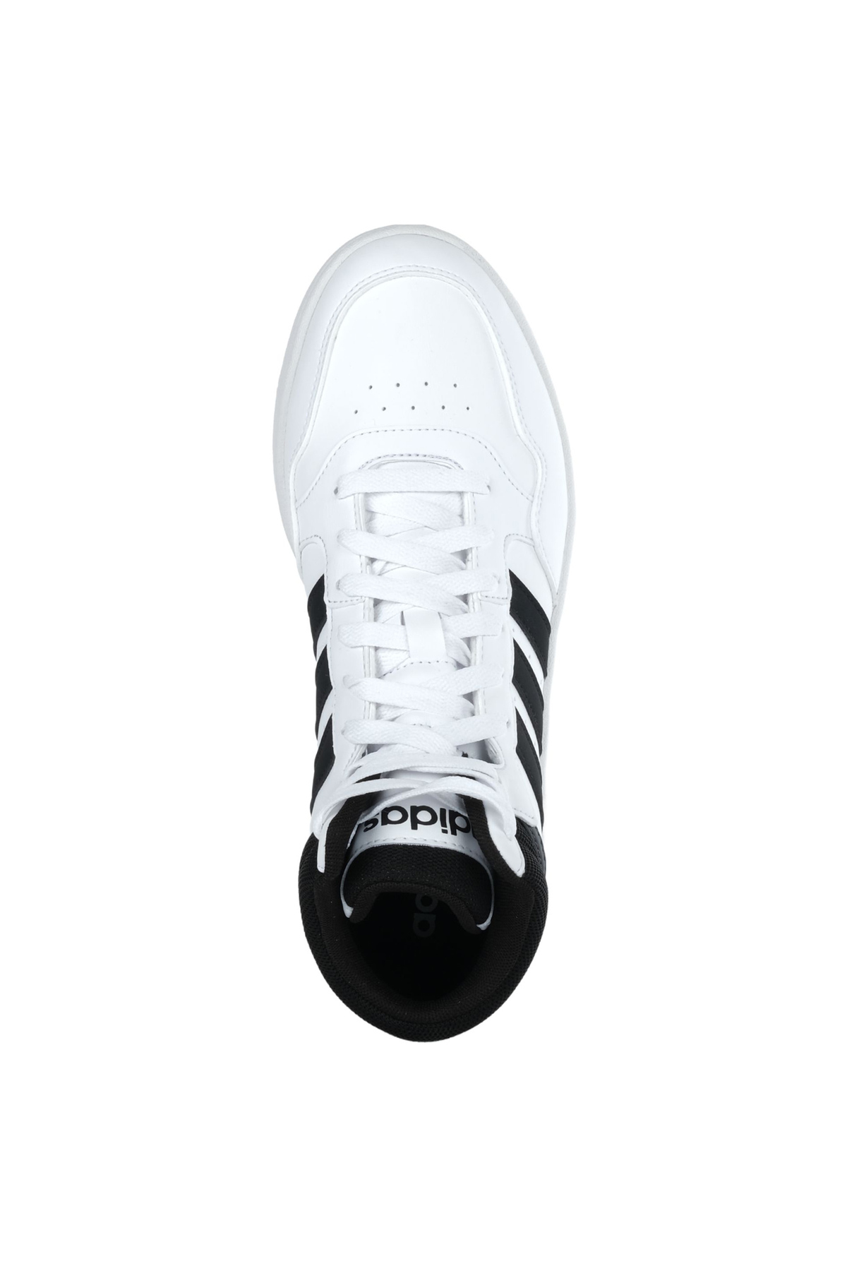 adidas Hoops 3.0 Mid Erkek Beyaz Spor Ayakkabı (GW3019) görsel 3