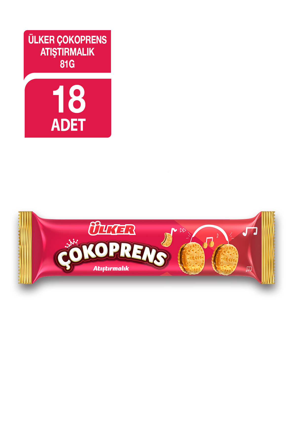 Ülker Atıstırmalık 81gr X18 Adet