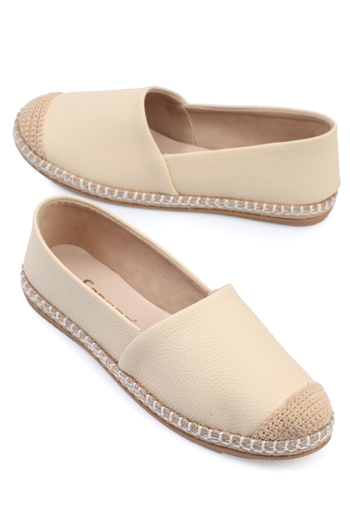 اسپادریل نود زنانه Pasarella Skin Espadril اورجینال Capone Outfitters