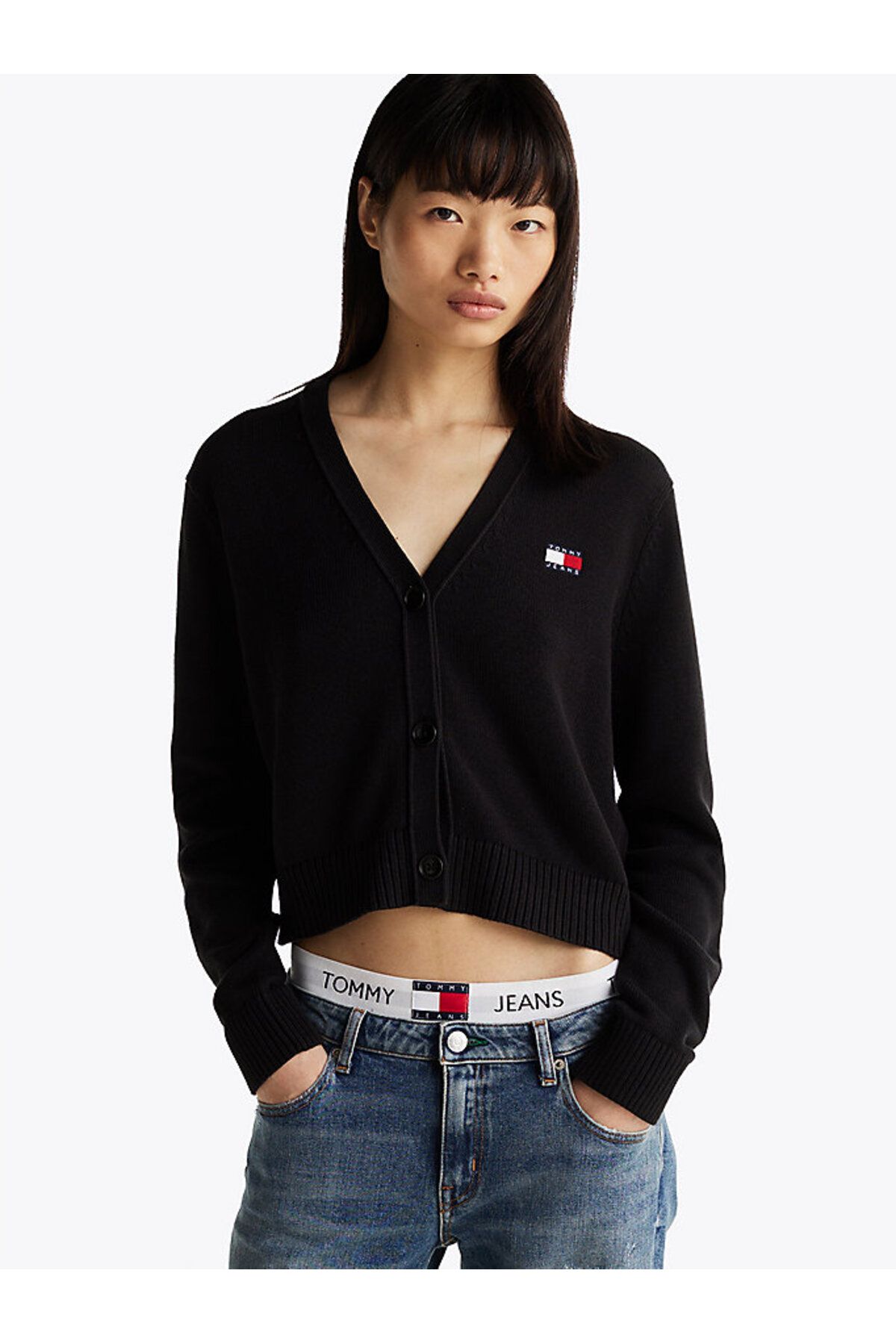 Tommy Hilfiger TJW ESSENTIAL BADGE CARDIGAN EXT