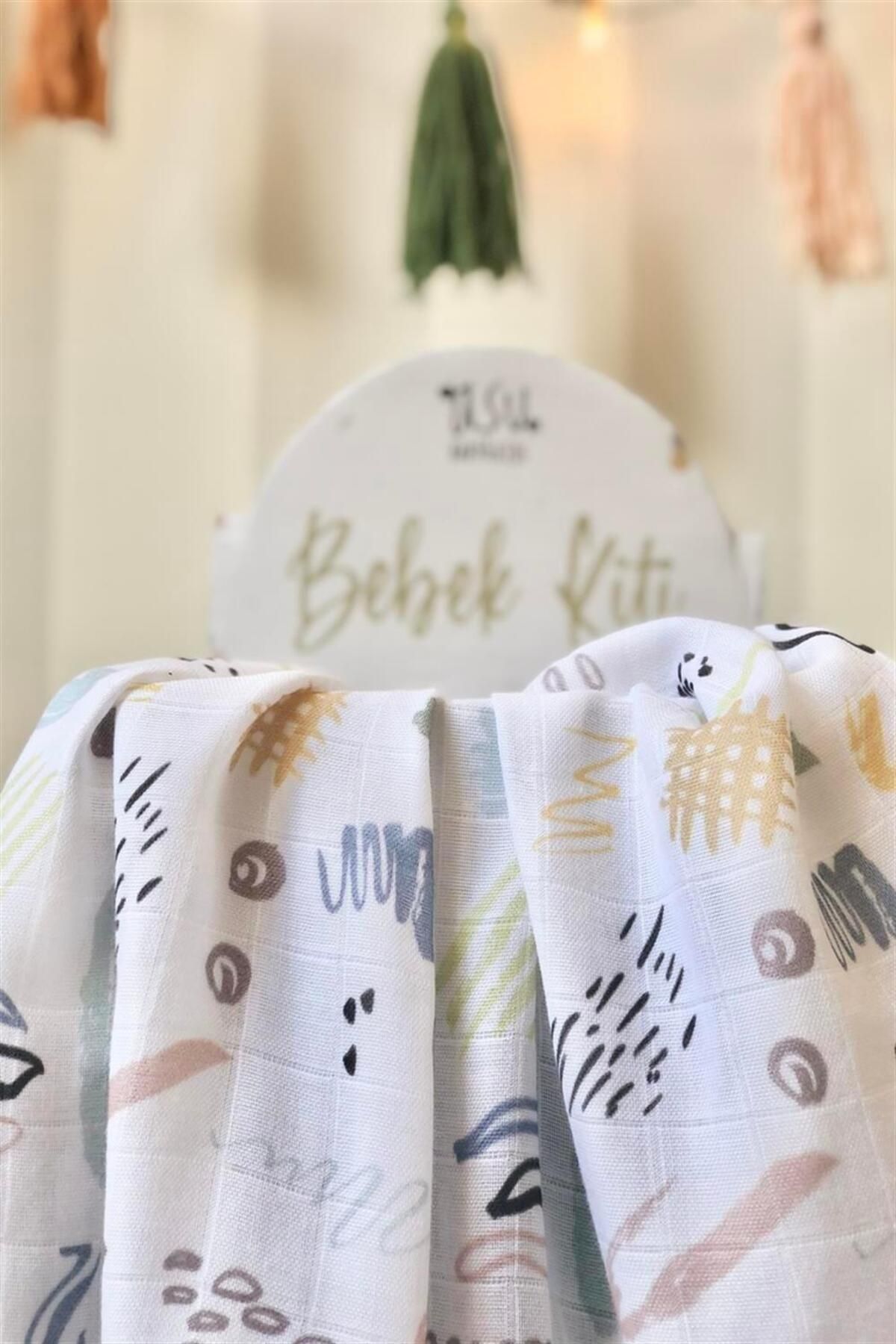Organikk Bambu Müslin
