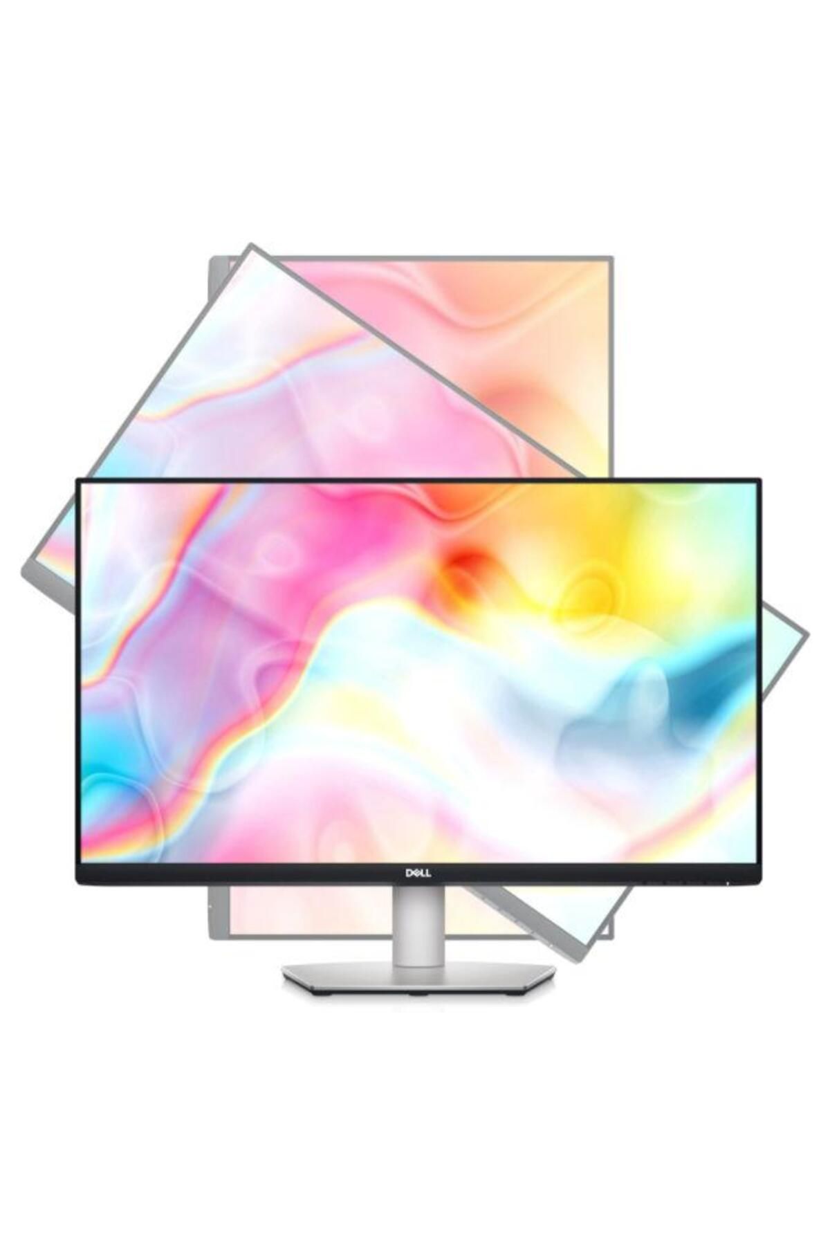 Dell-Monitor IPS LED Dell 27" S2722QC, UHD (3840 x 2160), HDMI, USB Type-C, Boxe, Pivot (Negru/Argintiu) 6