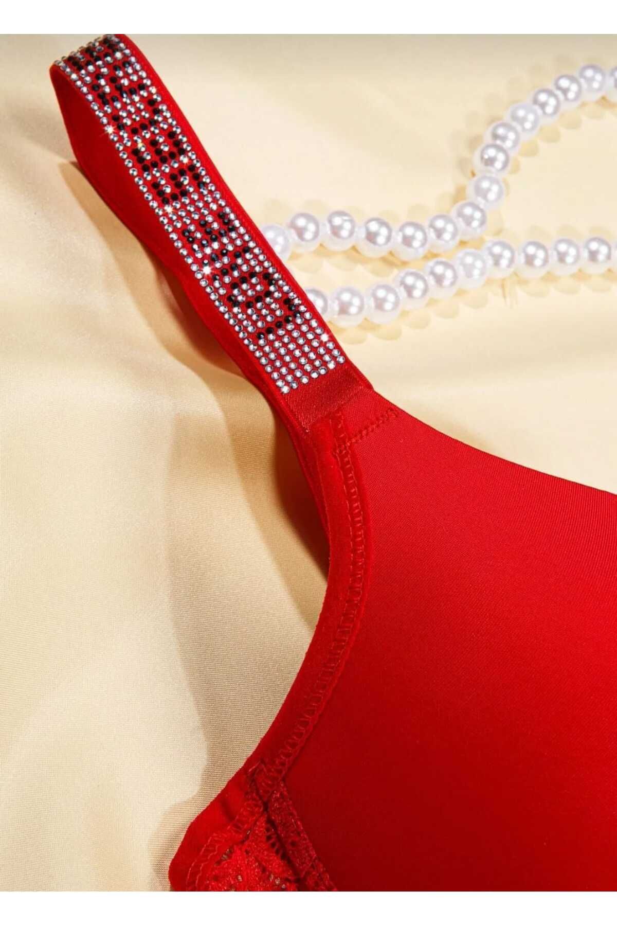Ladytime-Stone Detailed Micro Bra Set -250 3