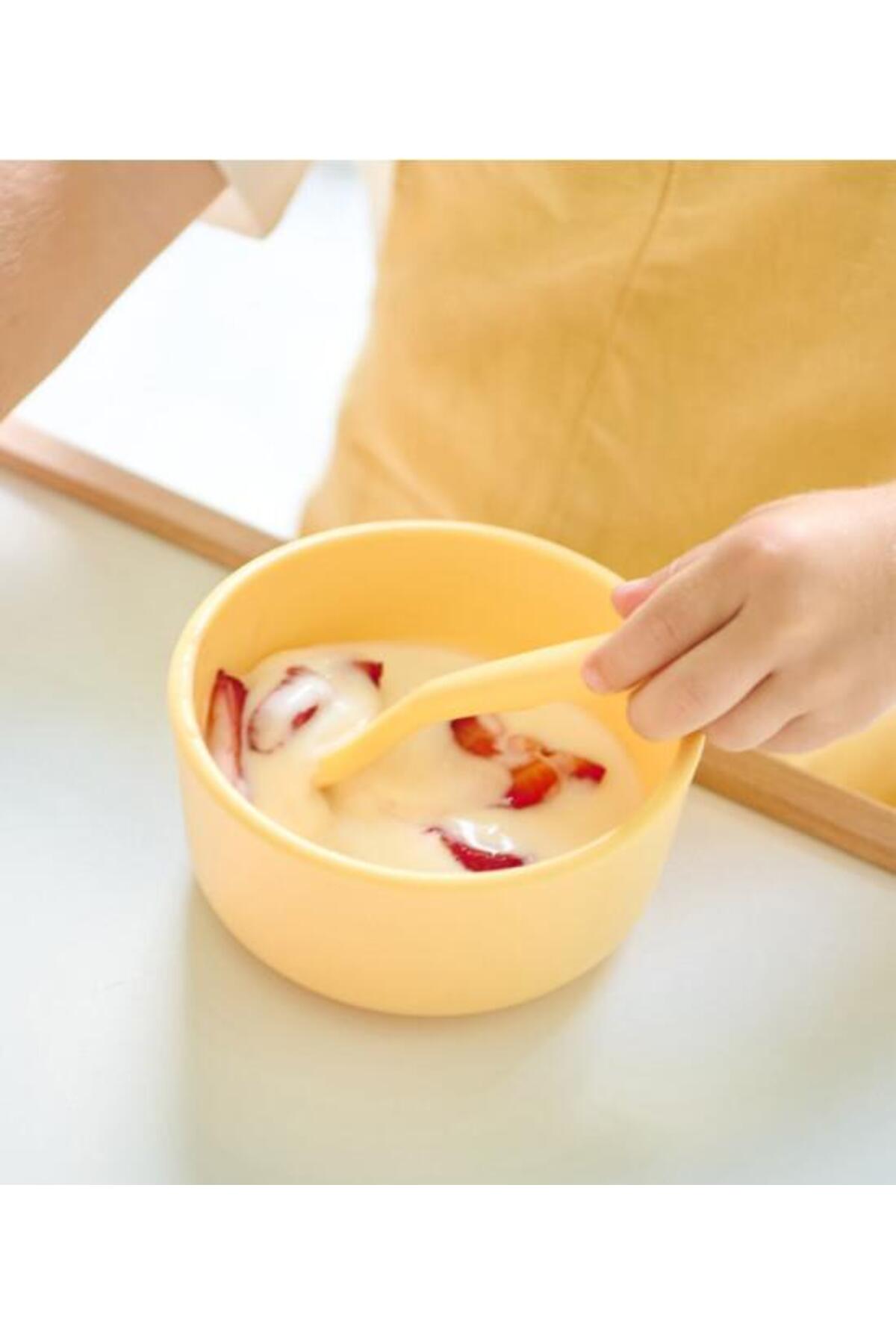 OiOi Basics Silikon Kaydırmaz Kase Deep Blue fotoğrafı 5 (önizleme)