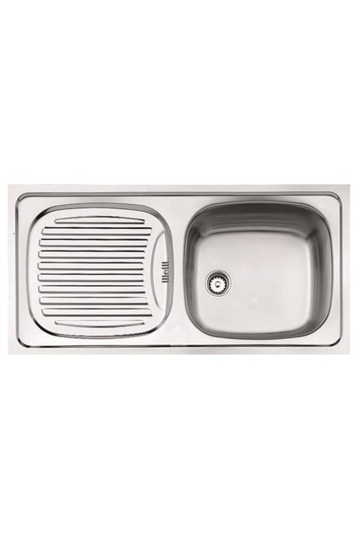CPA 45 STAINLESS STEEL COUNTERTOP KITCHEN SINK WITH LEFT DROPPER