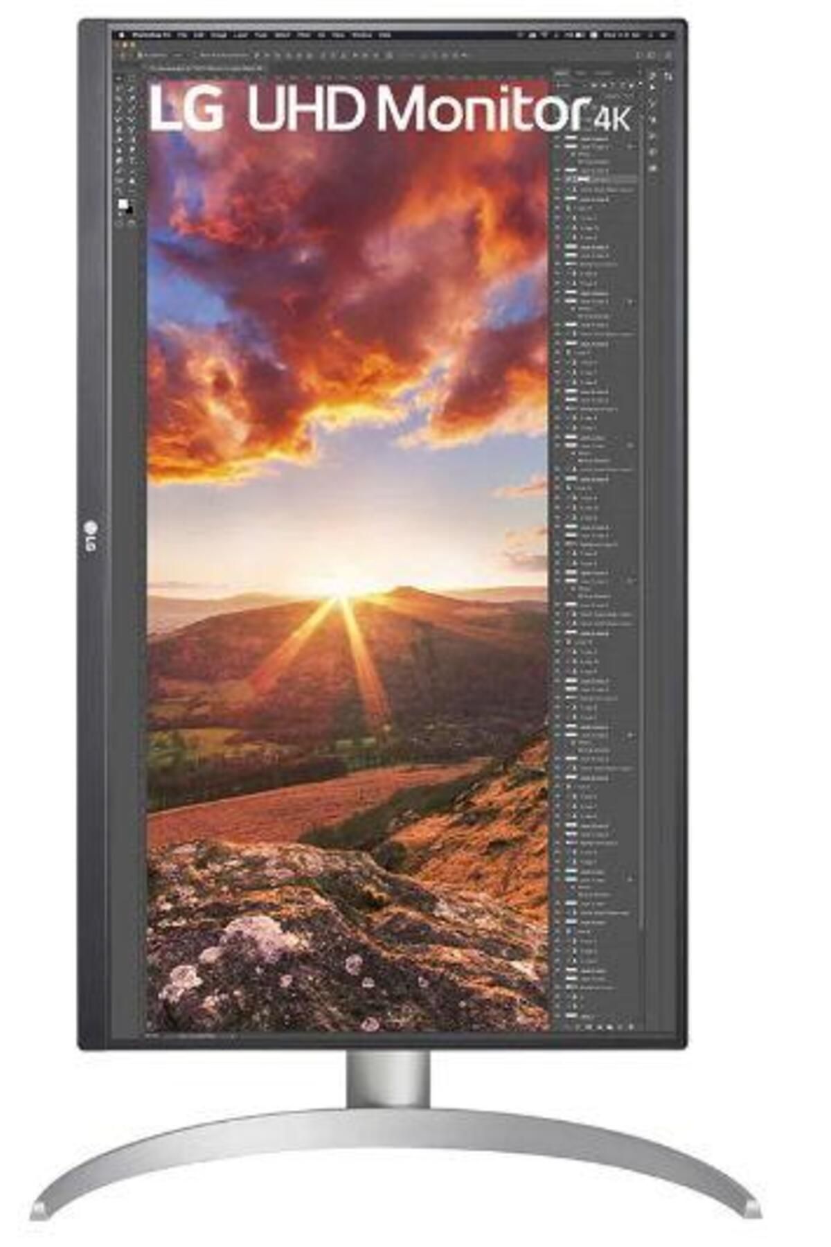LG-Monitor IPS LED LG 27" 27UP85NP-W, UHD (3840 x 2160), HDMI, DisplayPort, AMD FreeSync, Nvidia G-Sync 4