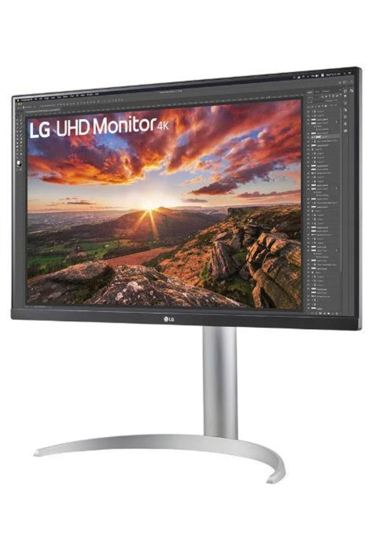 LG-Monitor IPS LED LG 27" 27UP85NP-W, UHD (3840 x 2160), HDMI, DisplayPort, AMD FreeSync, Nvidia G-Sync 3
