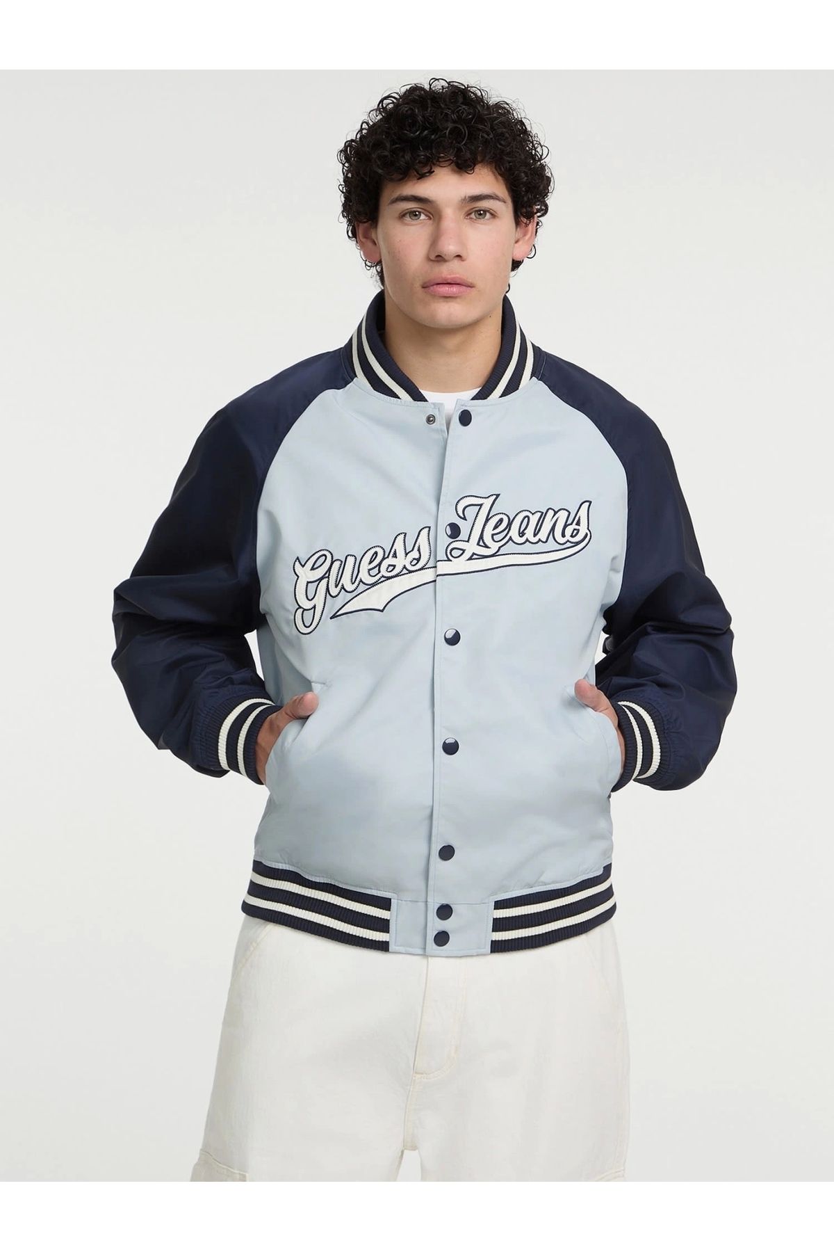 ژاکت بمب افکن مردانه گوس با جزئیات Guess Jeans
