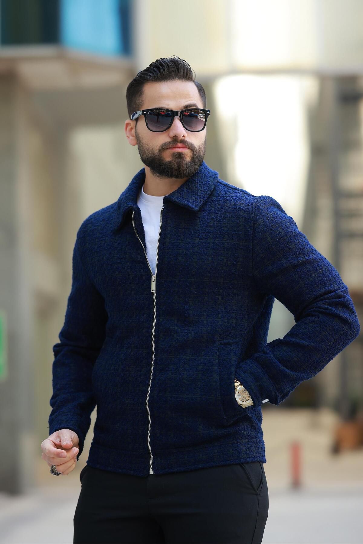 FREED MOND mevsimlik dokulu regular fit ceket