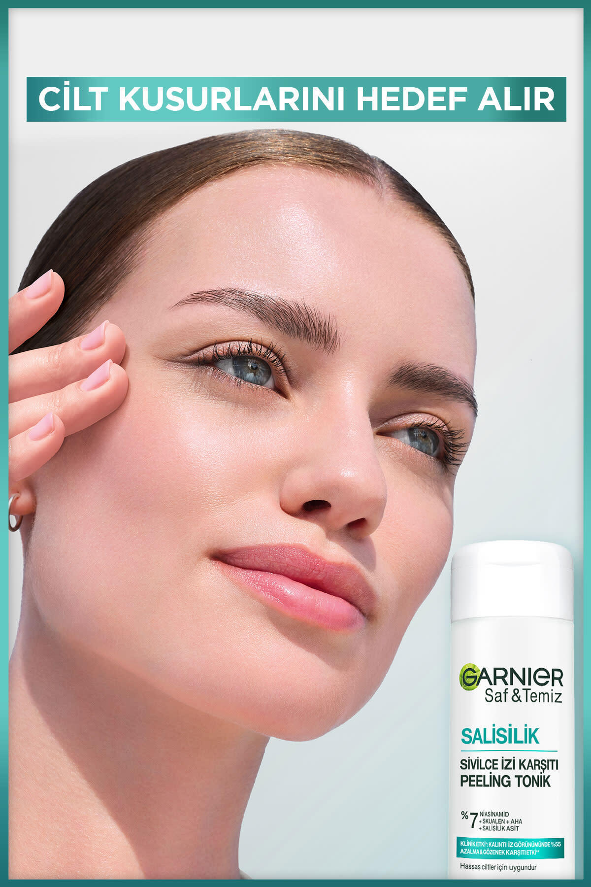 Salisilik İzi Karşıtı Gözenek Sıkılaştırıcı Peeling Tonik (Salisilik&Niasinamid&Skualen&AHA) — 3600542628600 — تصویر 2 از 8